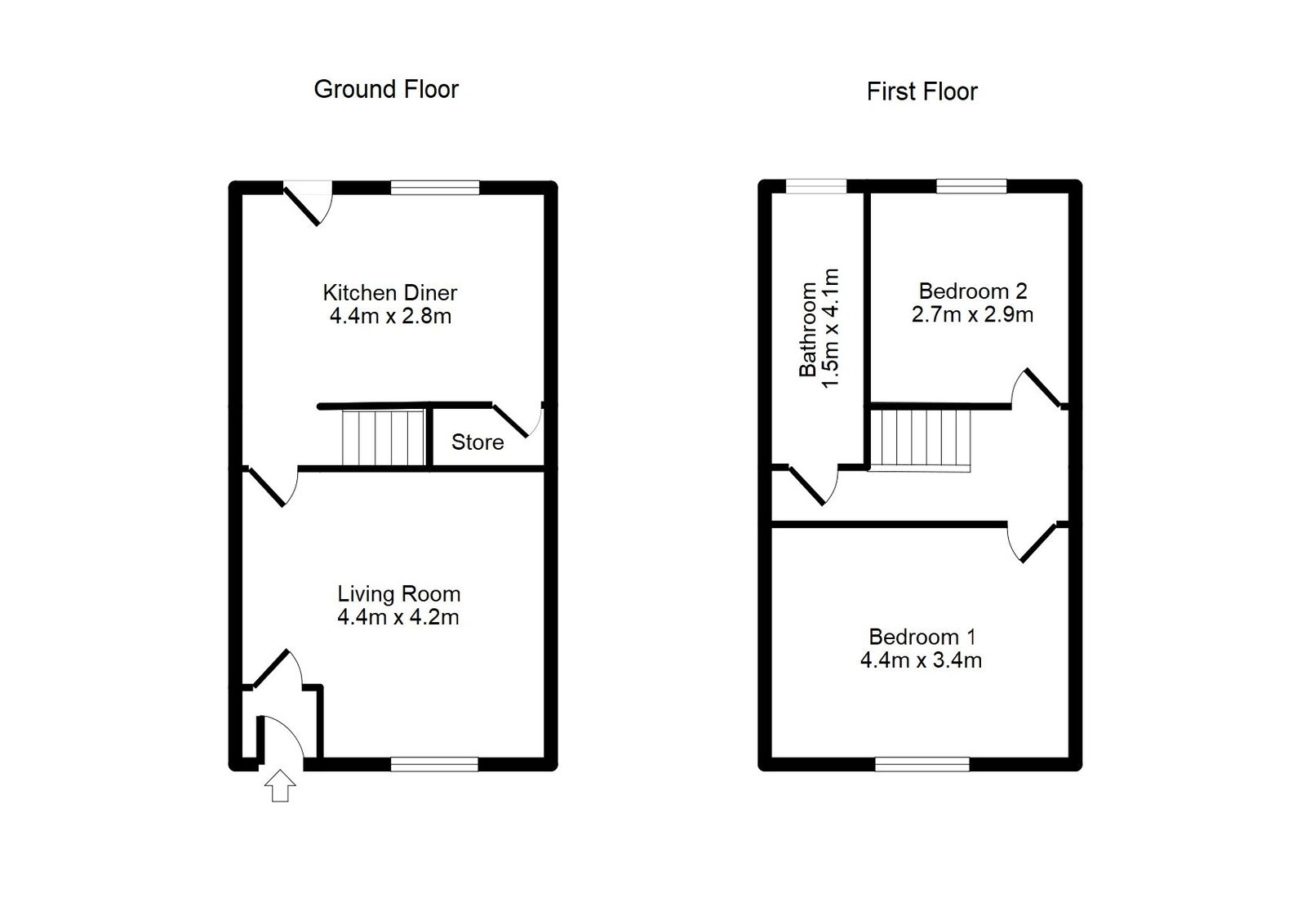 65, Eton Hill Road, Manchester floorplan