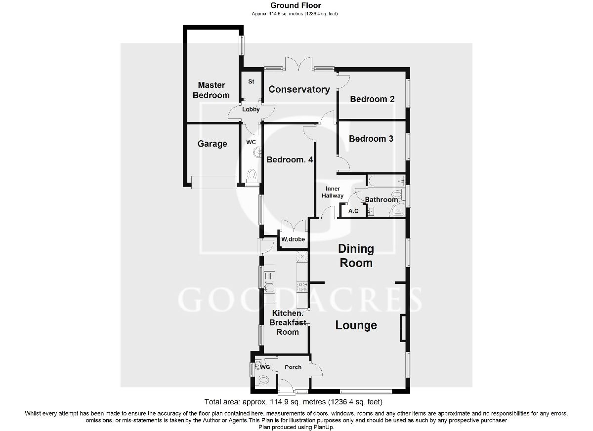 4 Bedrooms Detached bungalow to rent in Rosemary Drive, Bromham MK43