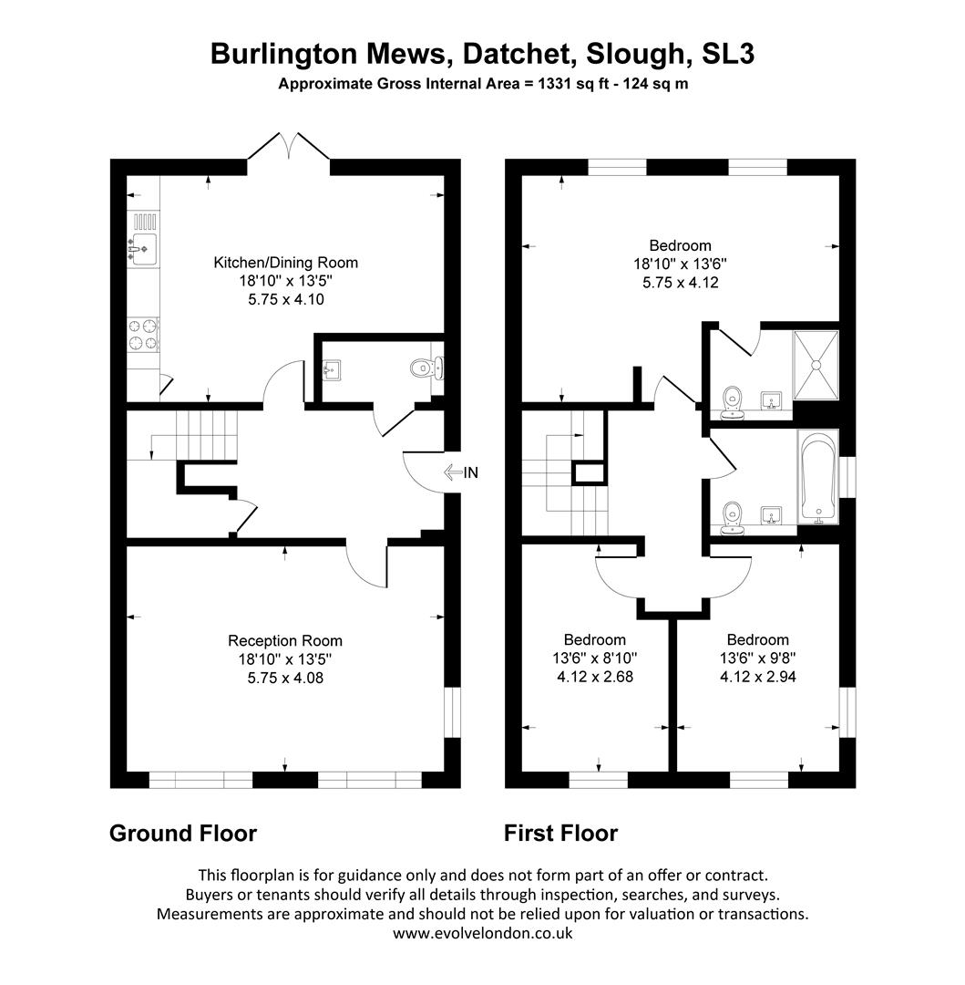 2, Burlington Mews, Slough floorplan