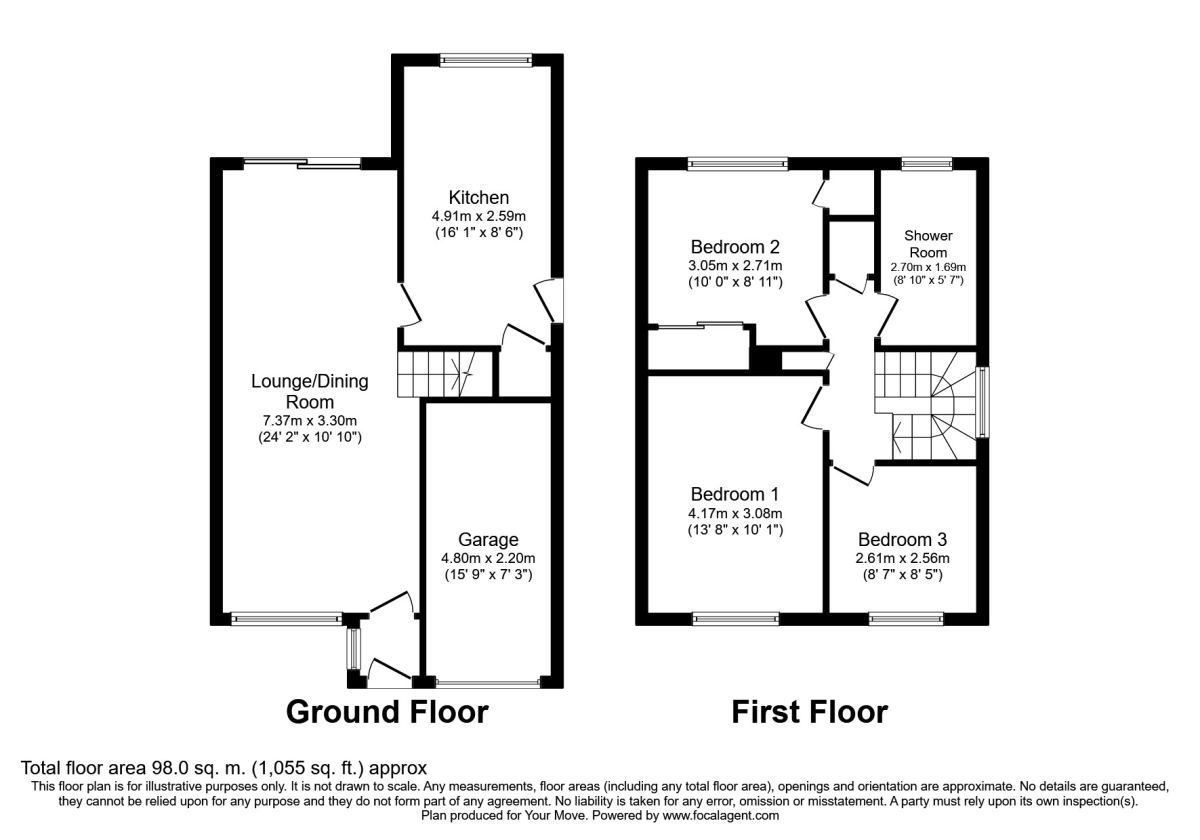 21, Leven Drive, West Midlands floorplan