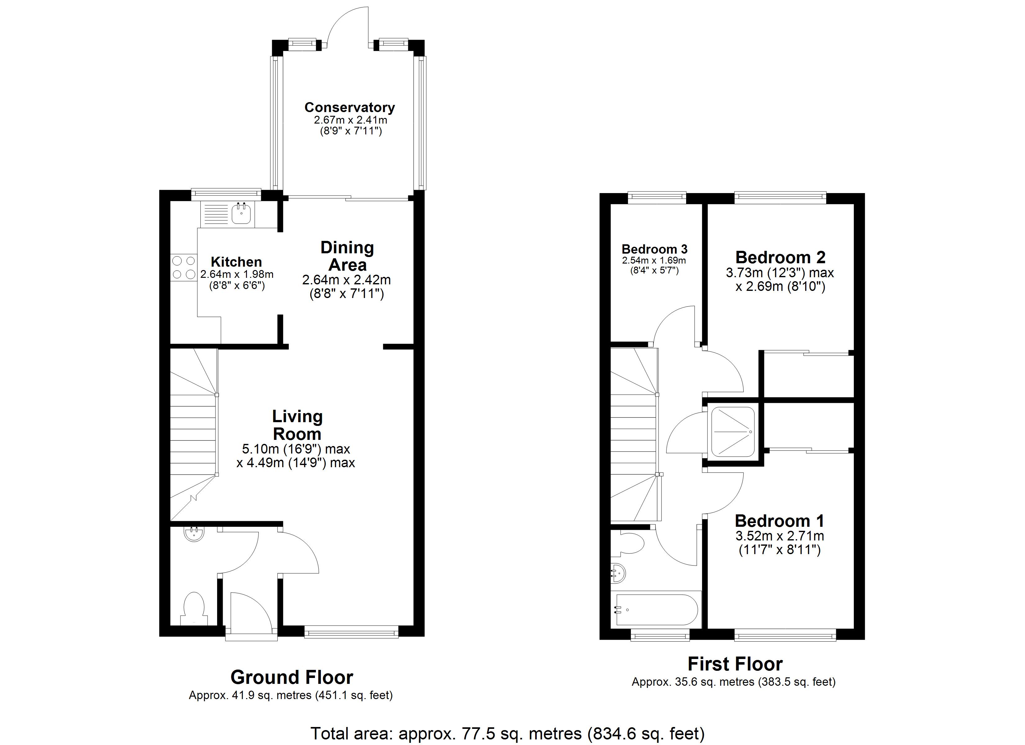 39, Spencers Orchard, Bradford On Avon floorplan