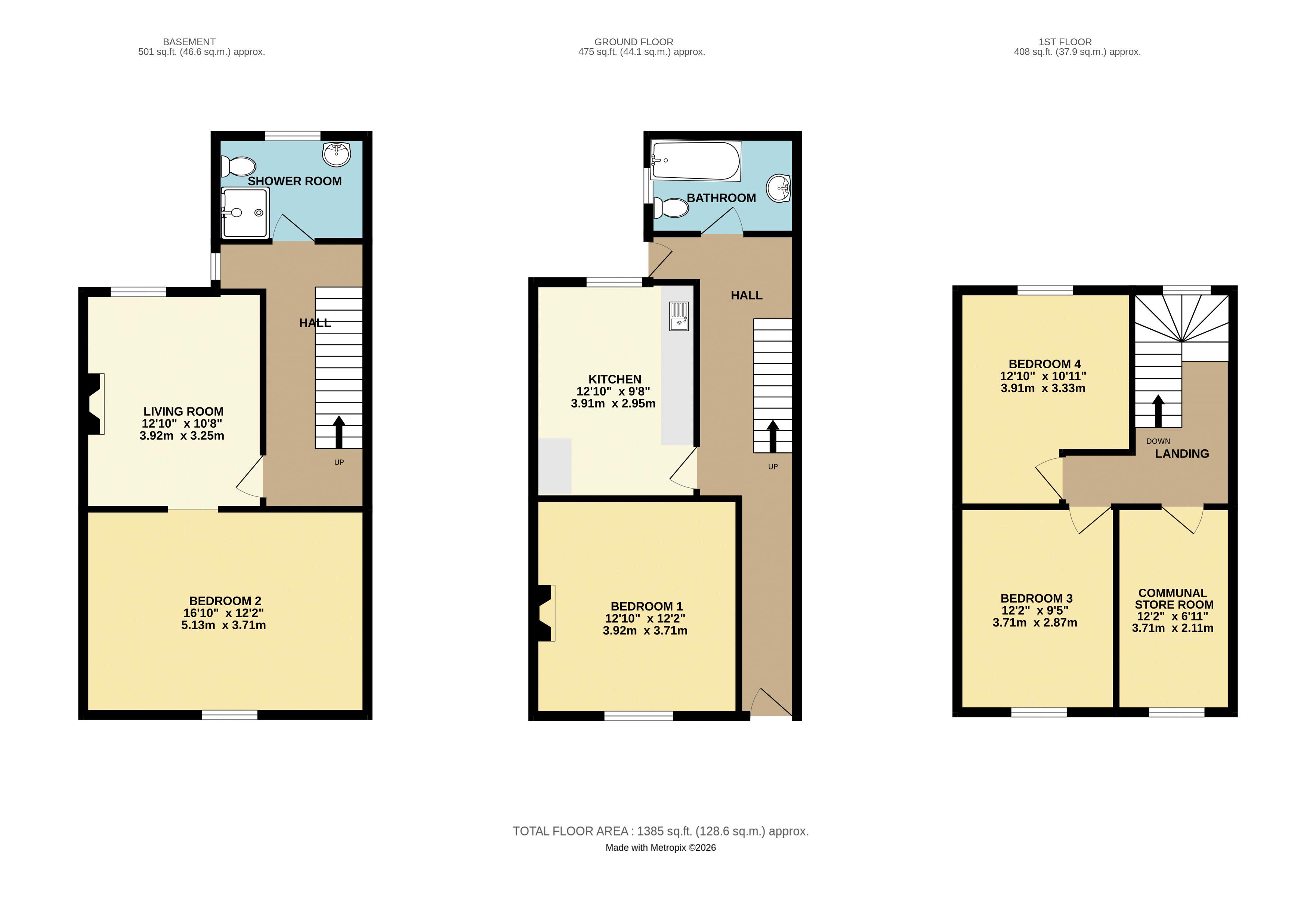 6, Camden Street, Plymouth floorplan