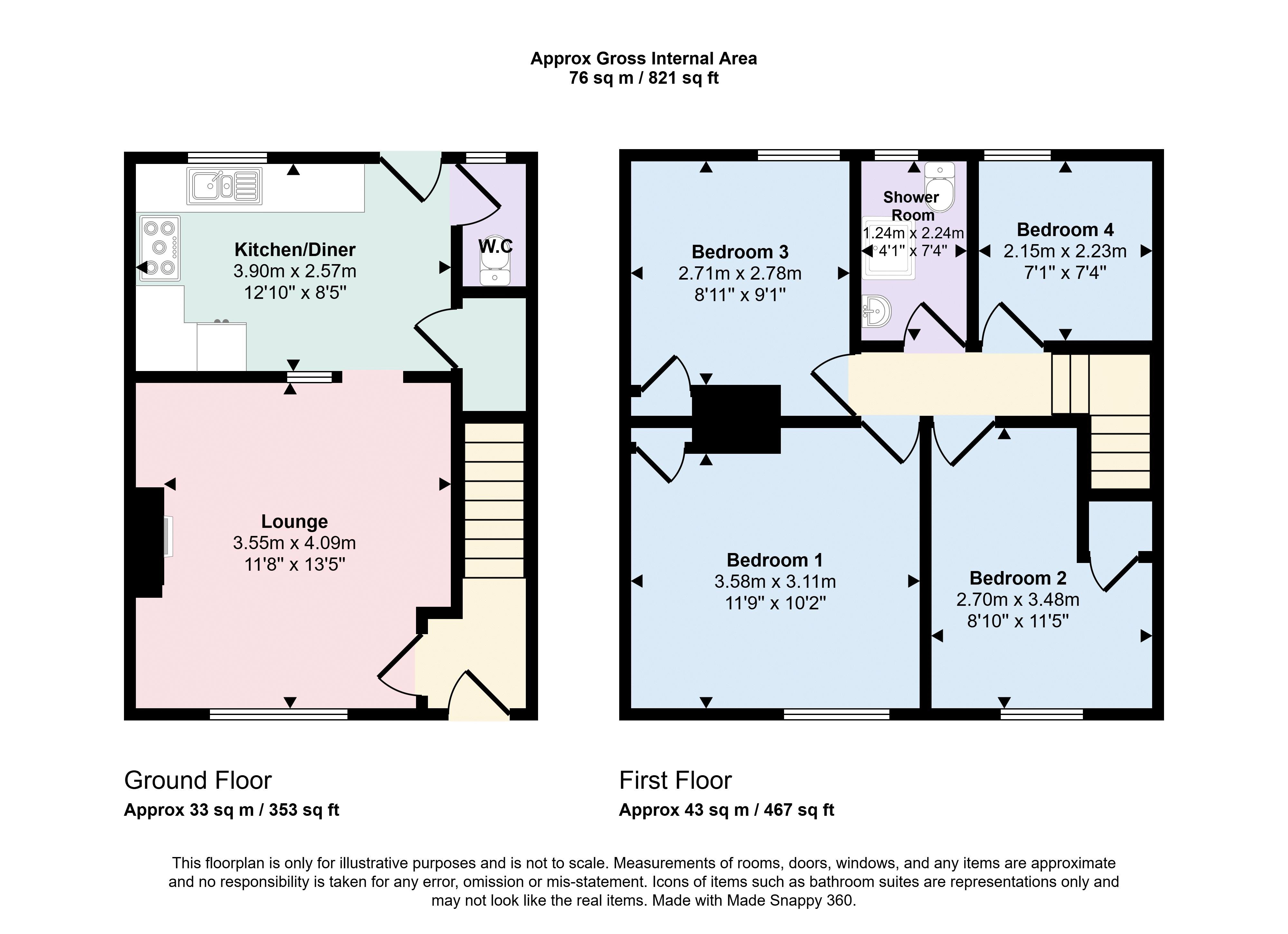 25, Charles Street, Trowbridge floorplan