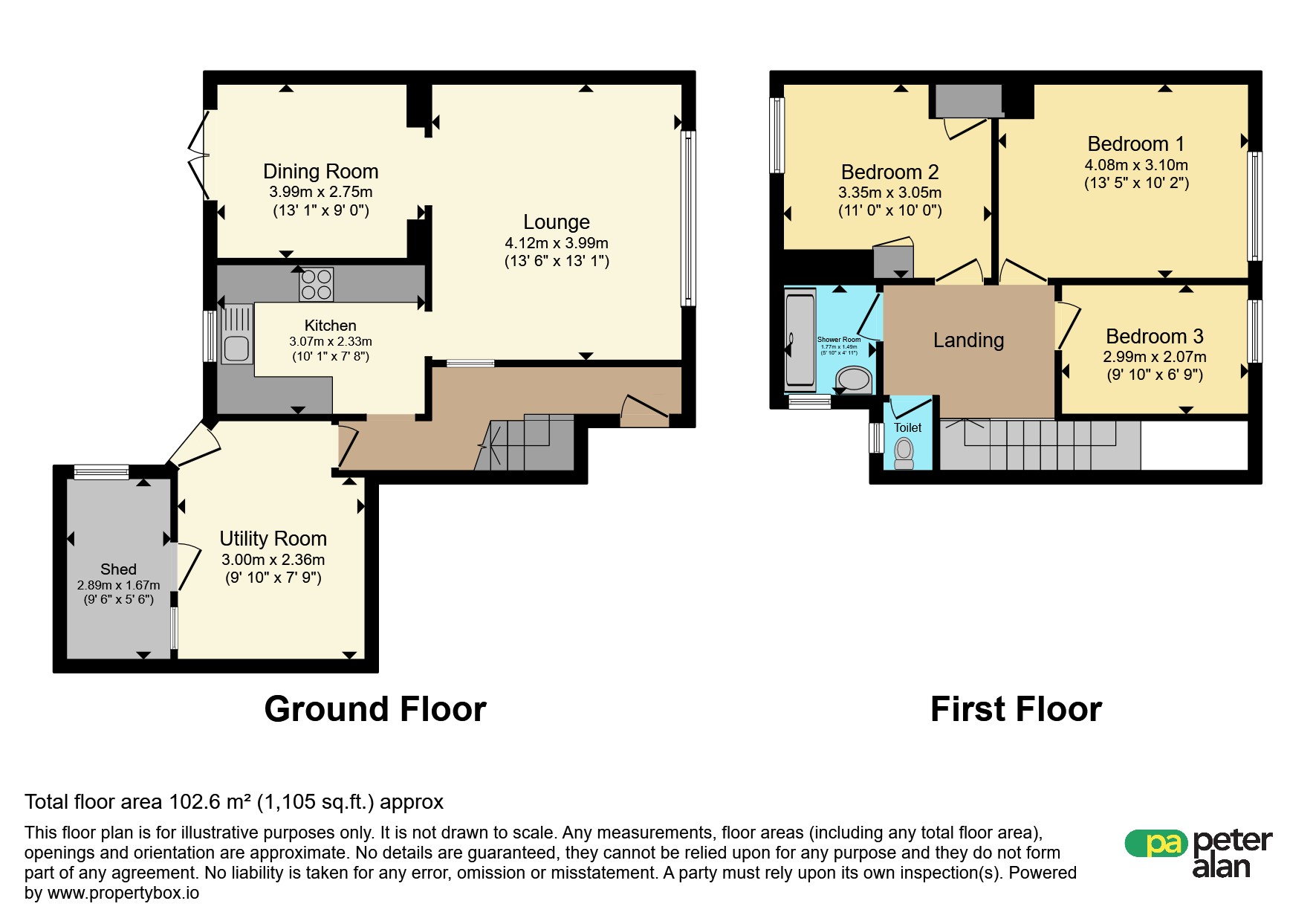 13, Ton Glas, Bridgend floorplan