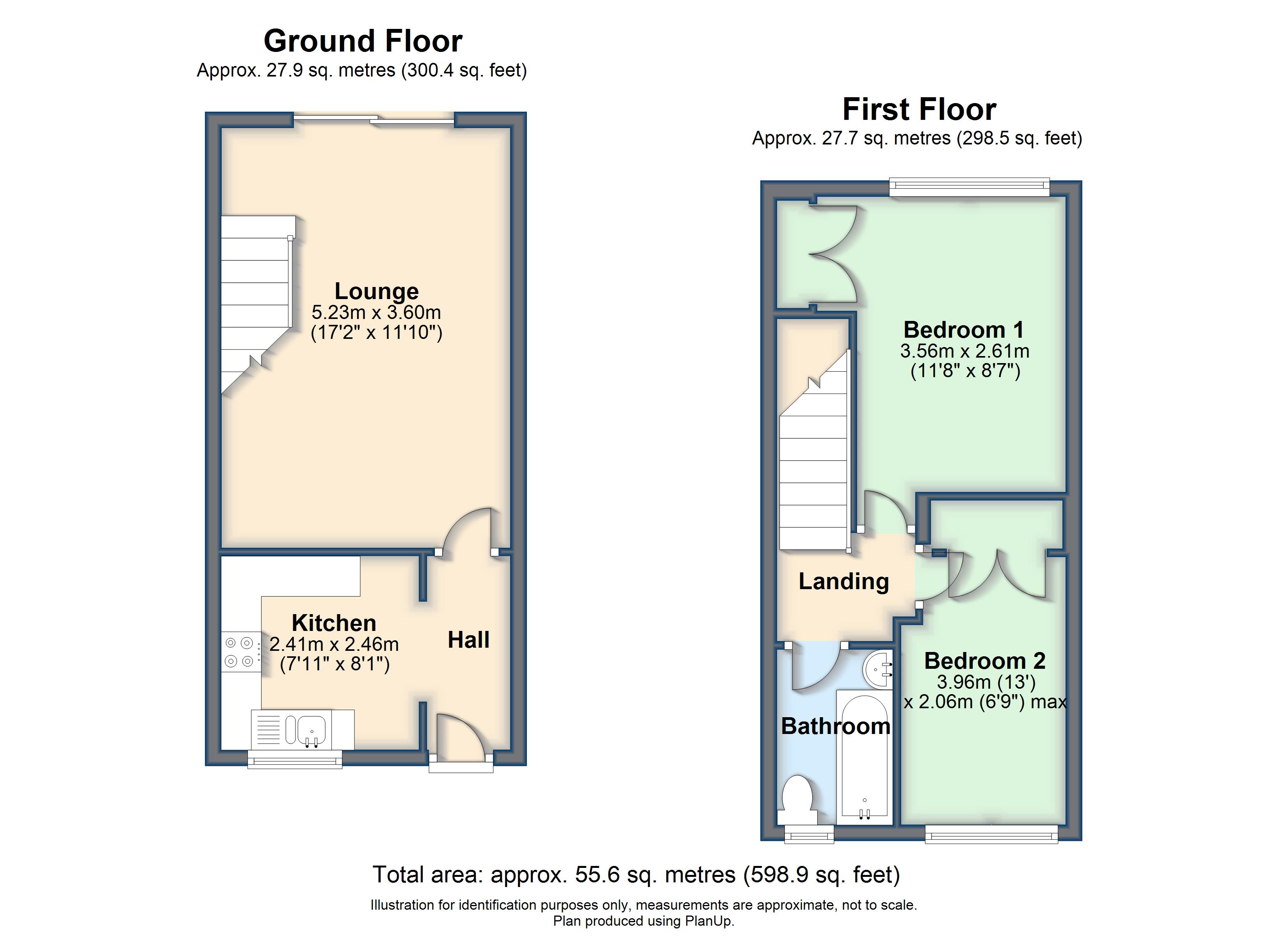 2 Bedrooms Semi-detached house to rent in Jacklin Close, Branston, Burton-On-Trent DE14