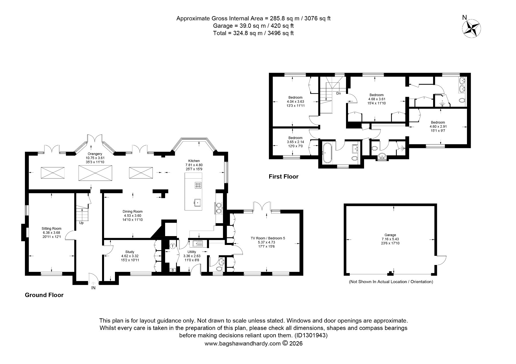 Green Hayes,, Forest Road, Surrey floorplan