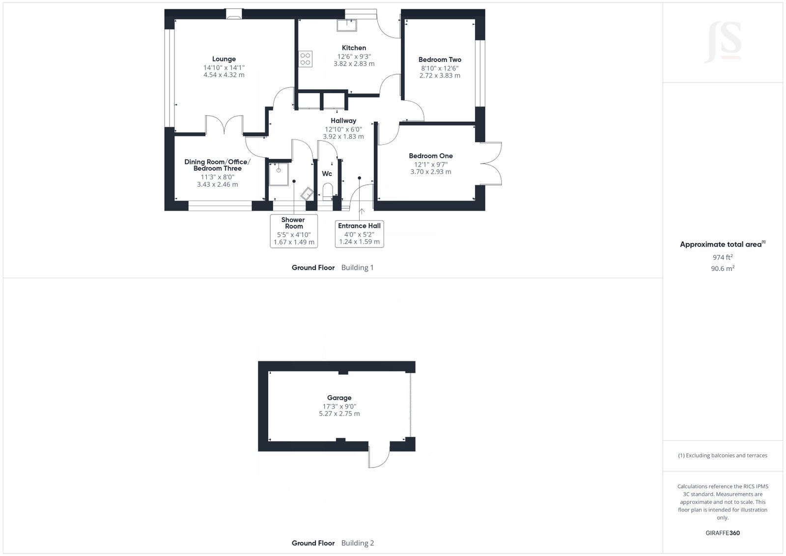 126, Slonk Hill Road, Shoreham-by-sea floorplan