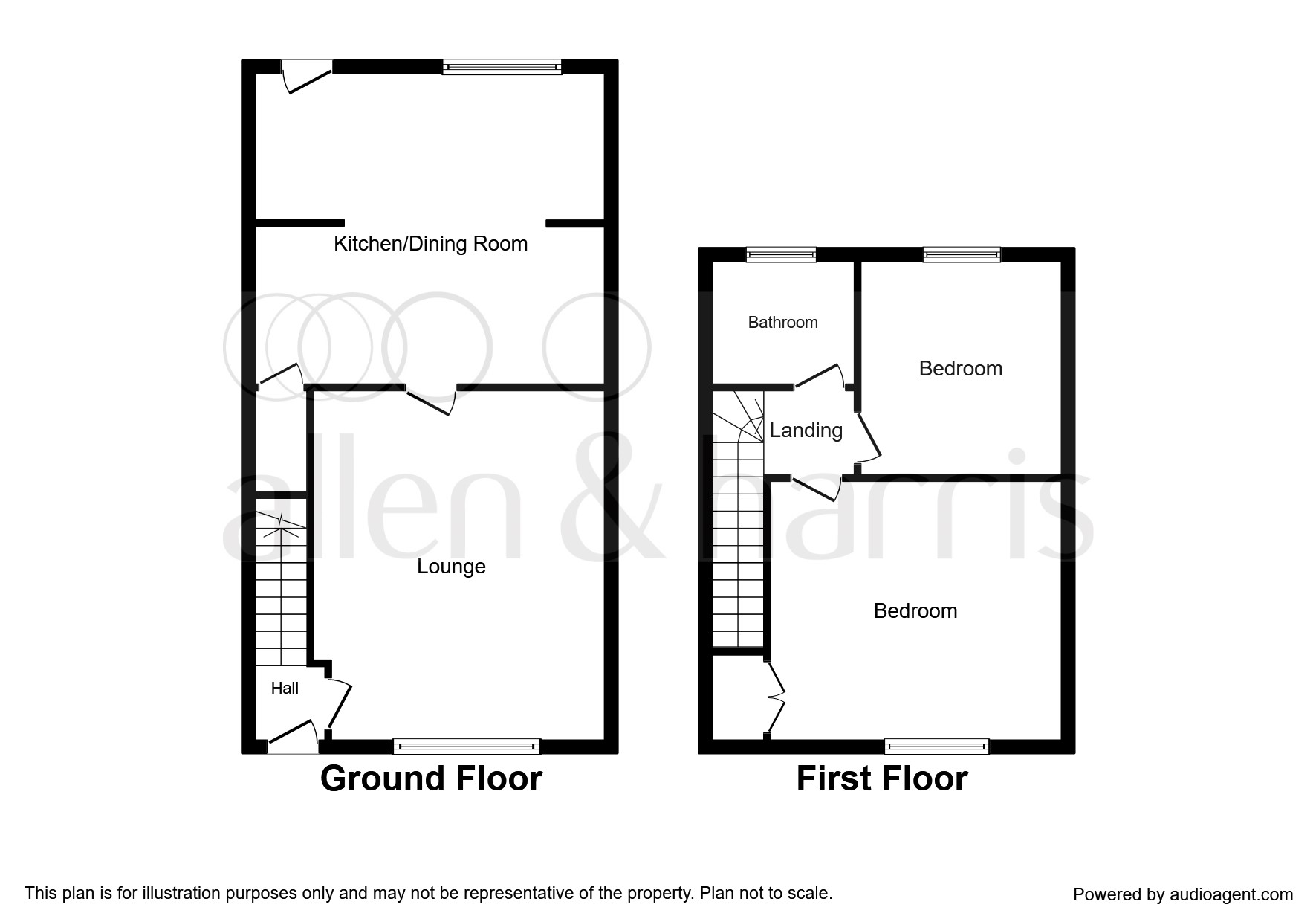 2 Bedrooms Terraced house for sale in Spey Road, Bearsden, Glasgow G61
