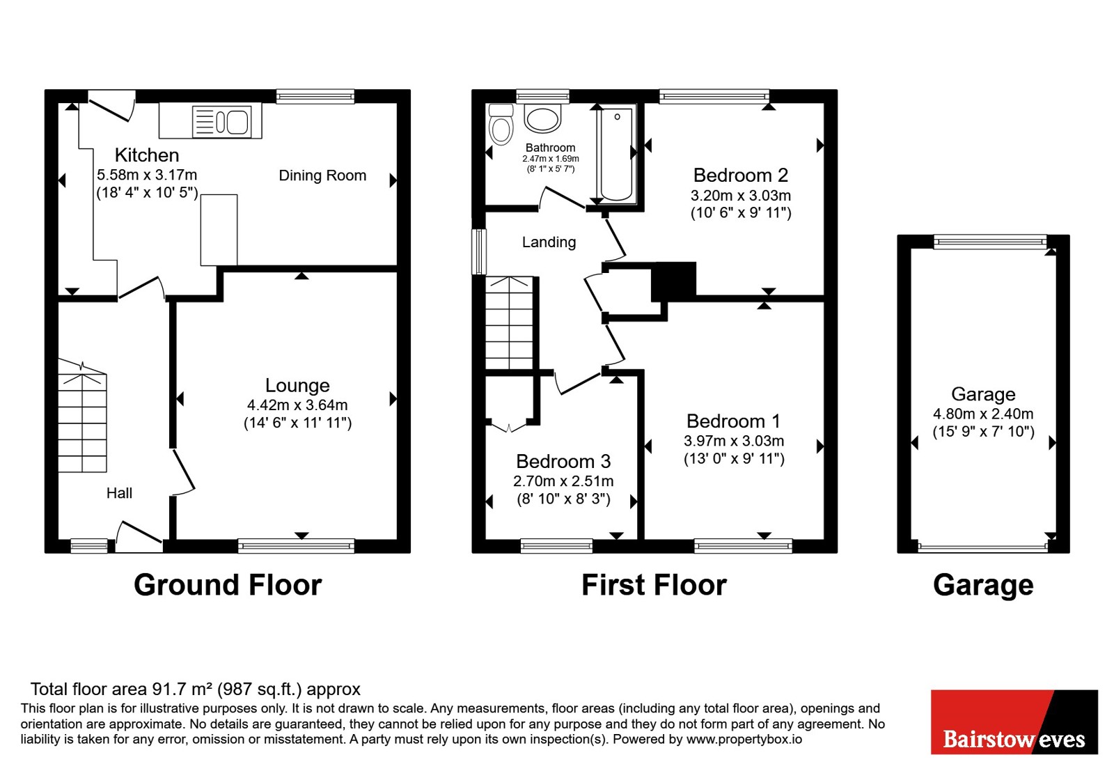 70, Egmanton Road, Mansfield floorplan