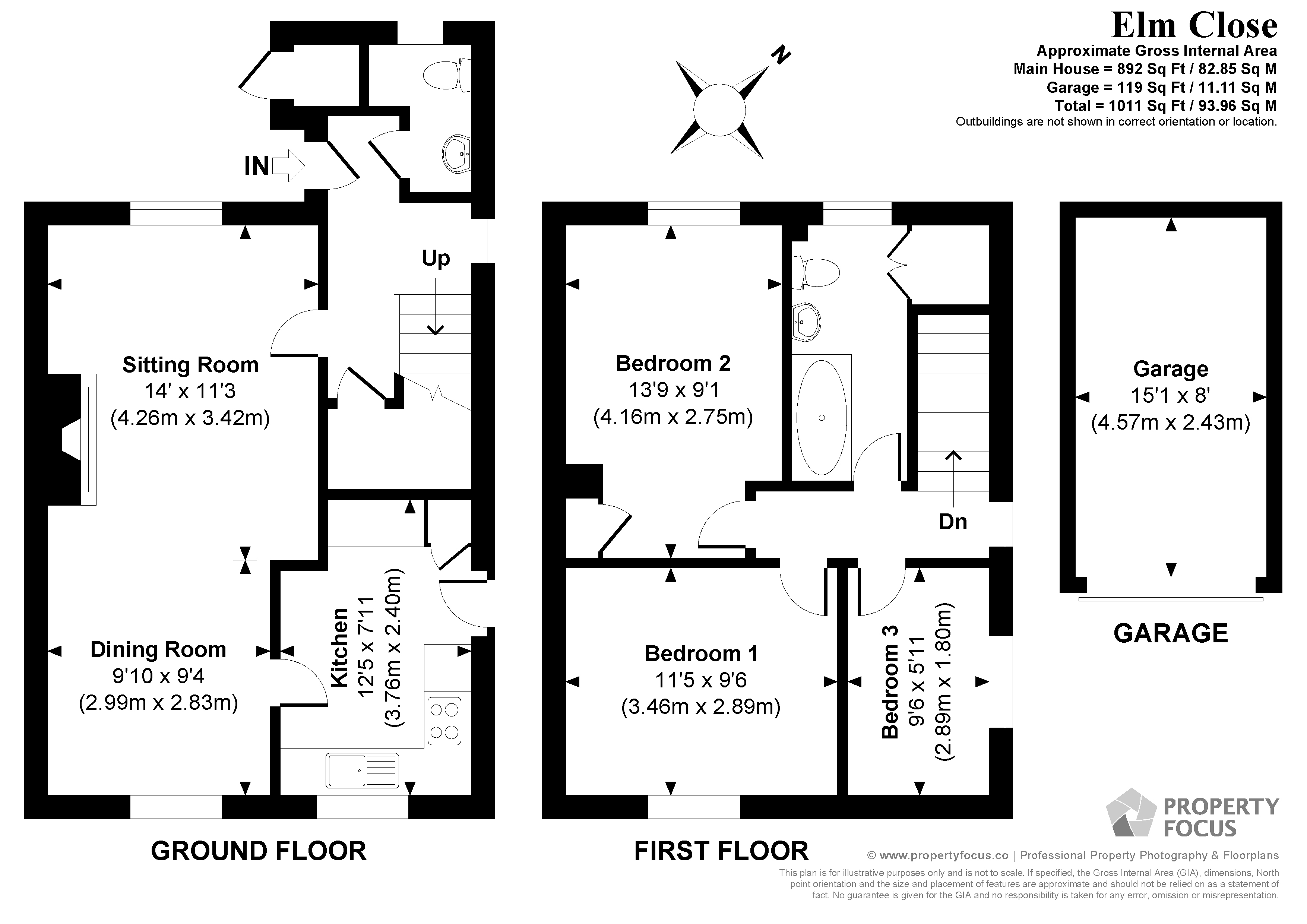 9, Elm Close, Salisbury floorplan