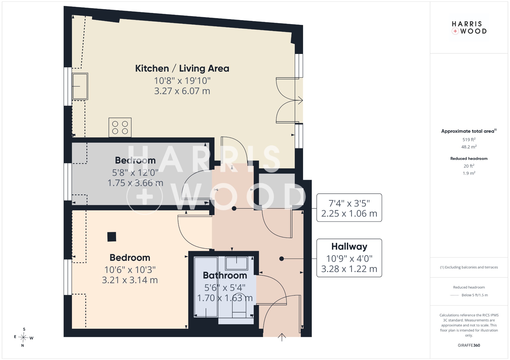 Oriel House, Colchester floorplan