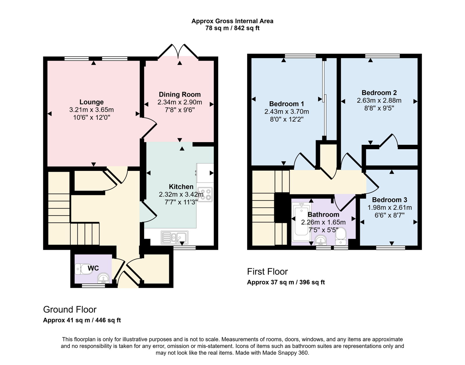 28, Sherril Close, Plymouth floorplan
