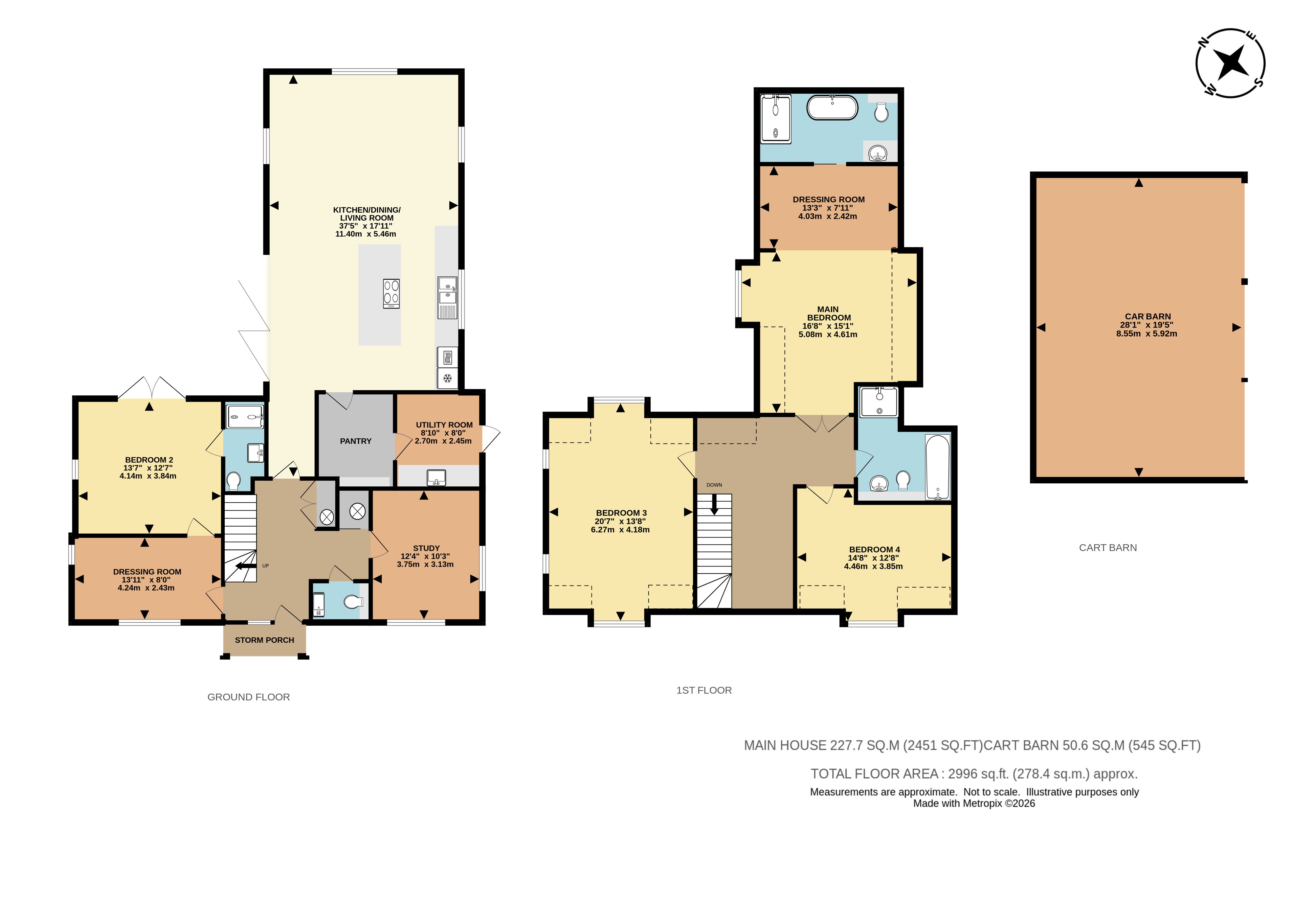 4, Old Farm Close, Surrey floorplan