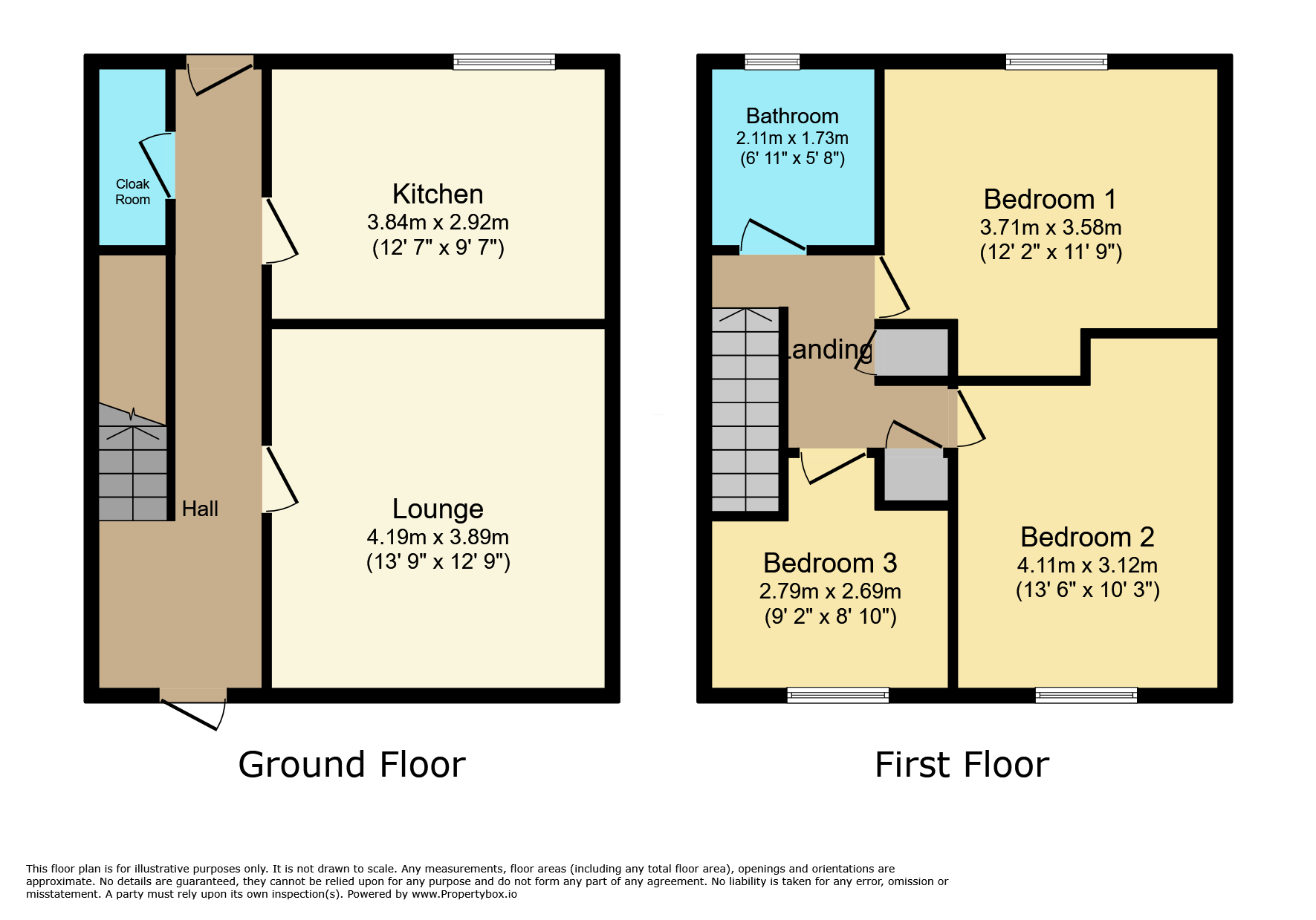 12, Arthur Court, Chelmsford floorplan