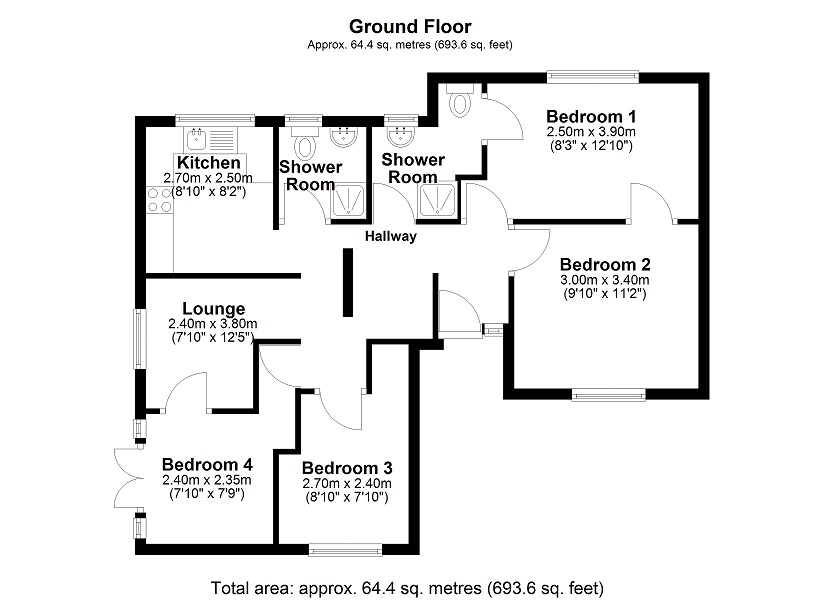 1, Gillon Mews, Canterbury floorplan