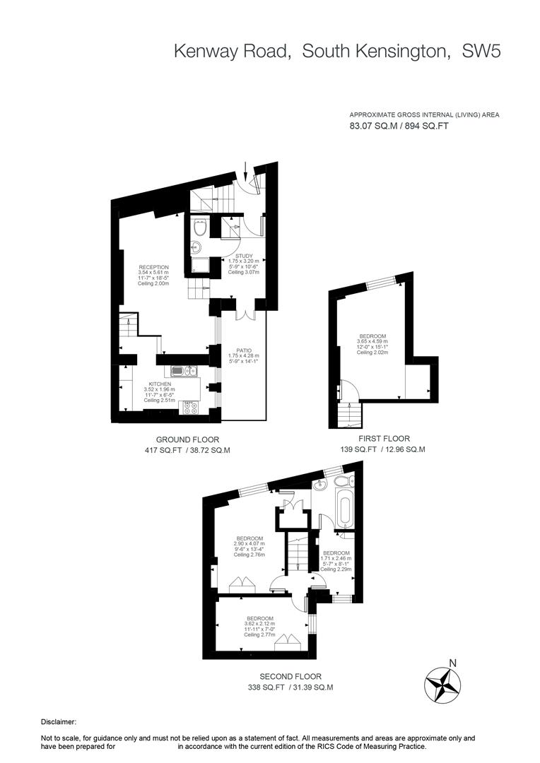38, Kenway Road, London floorplan