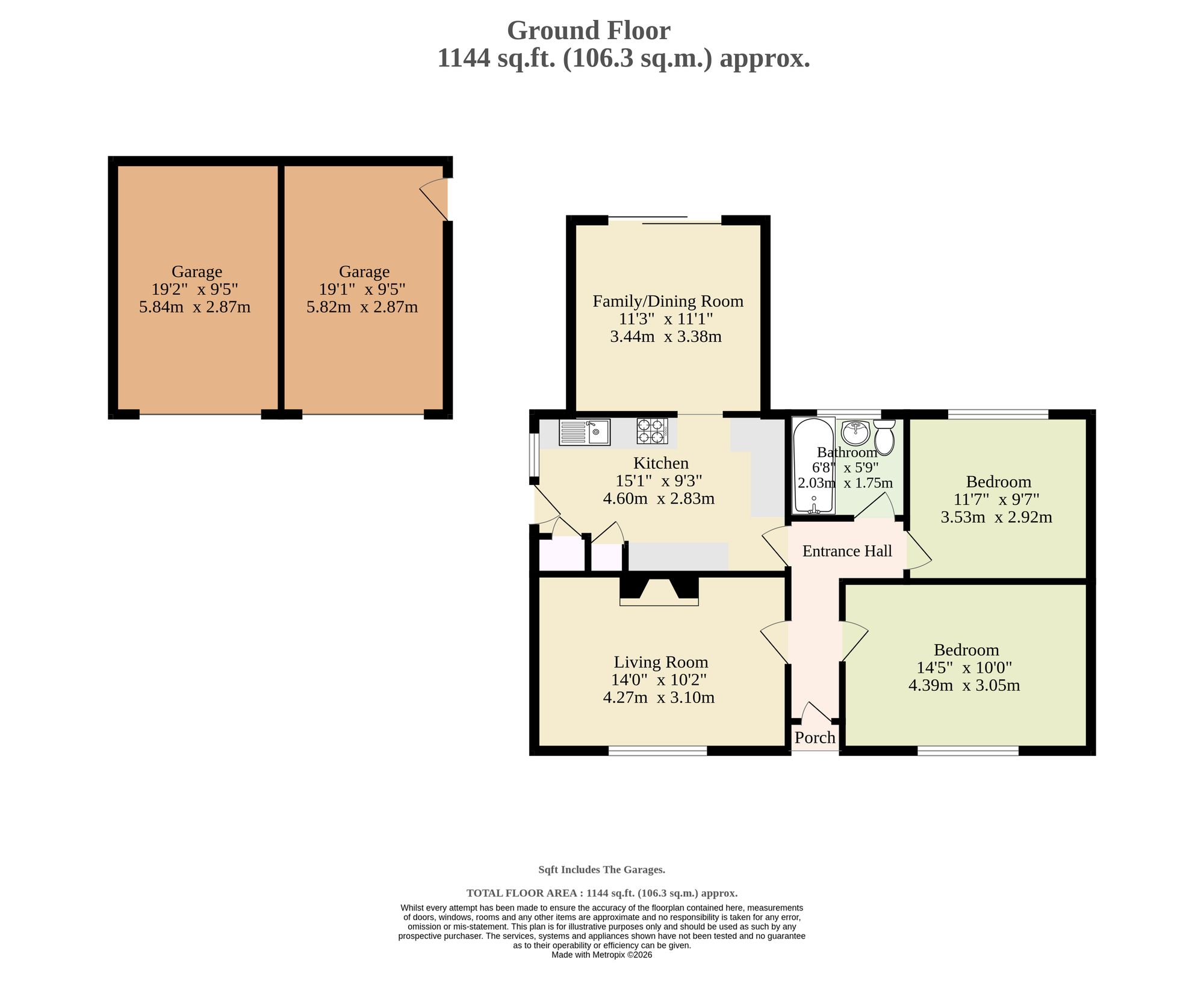 Lunesdale Swanton Road, Dereham floorplan