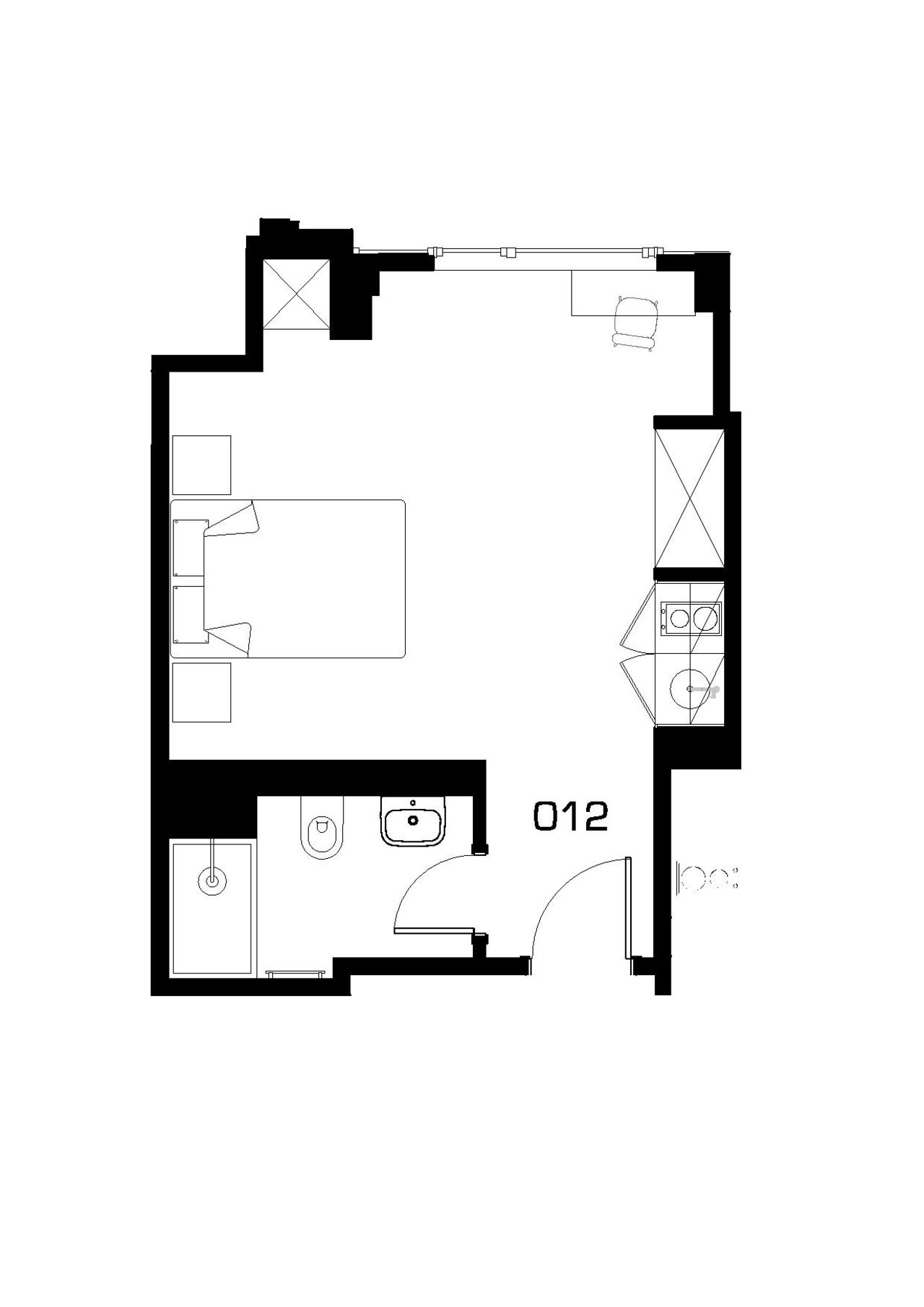 1 Bedrooms Studio to rent in Wellesley Road, London CR0