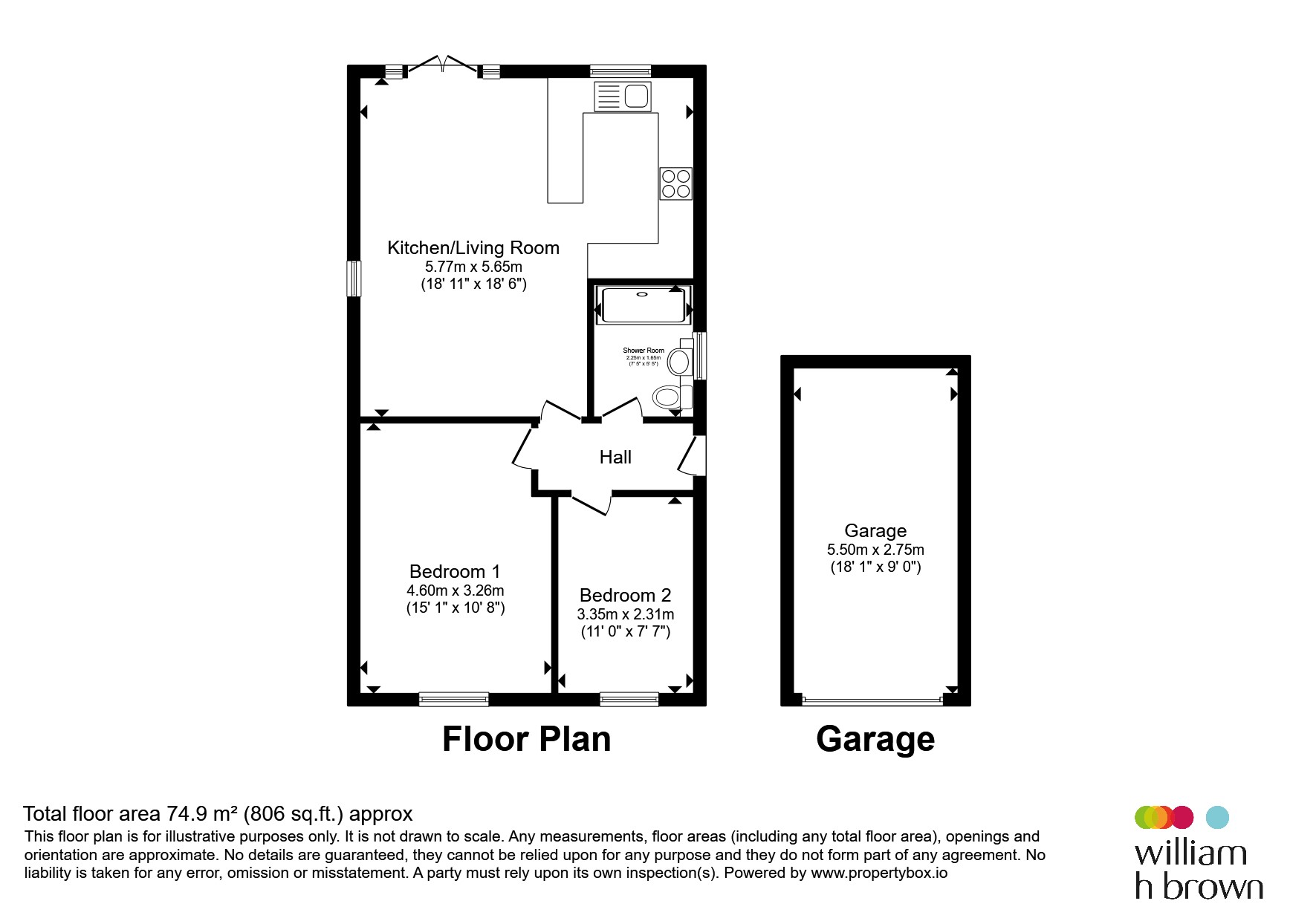 10, Netherfield Close, Chesterfield floorplan