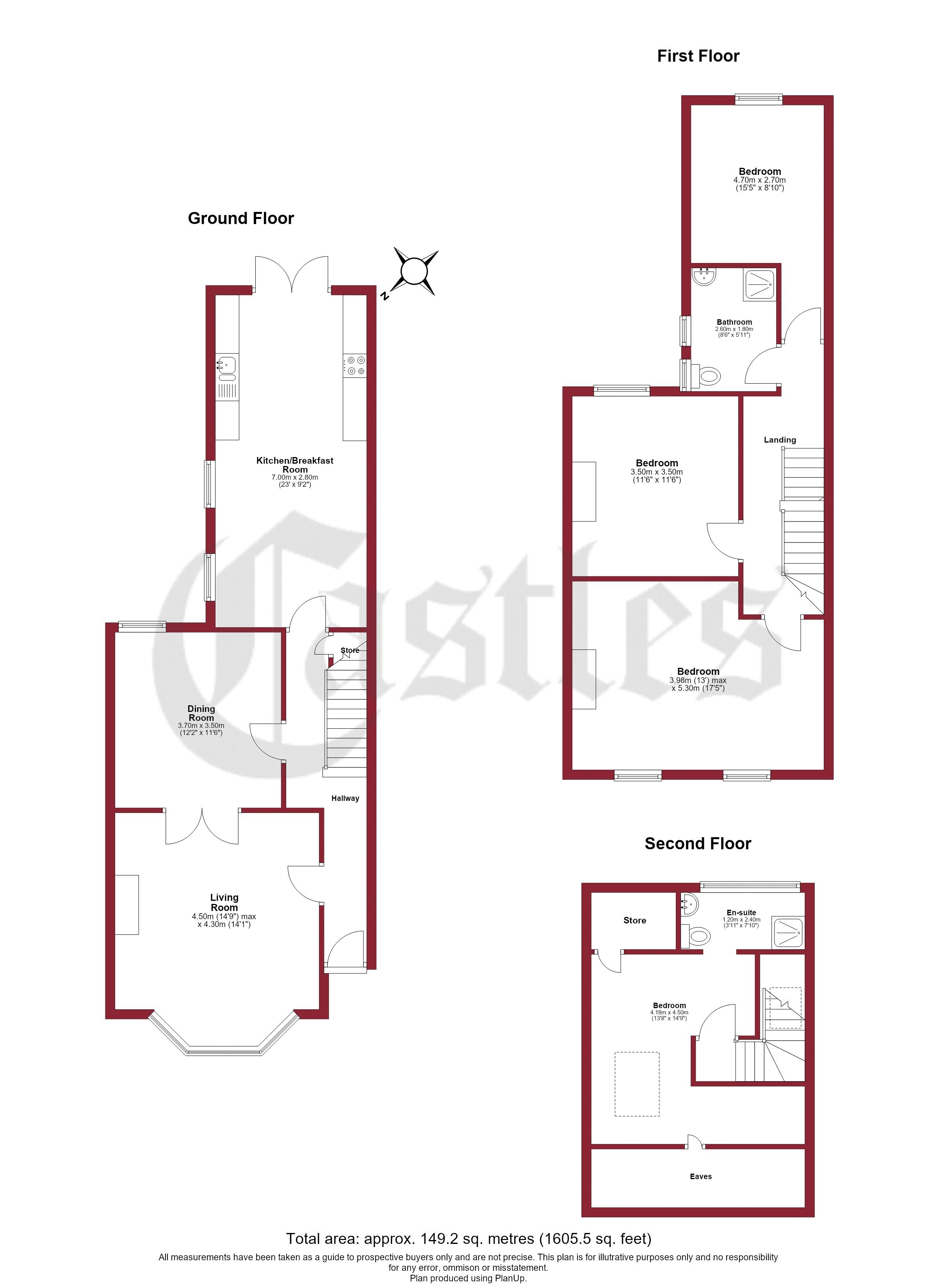 111, Beaconsfield Road, London floorplan