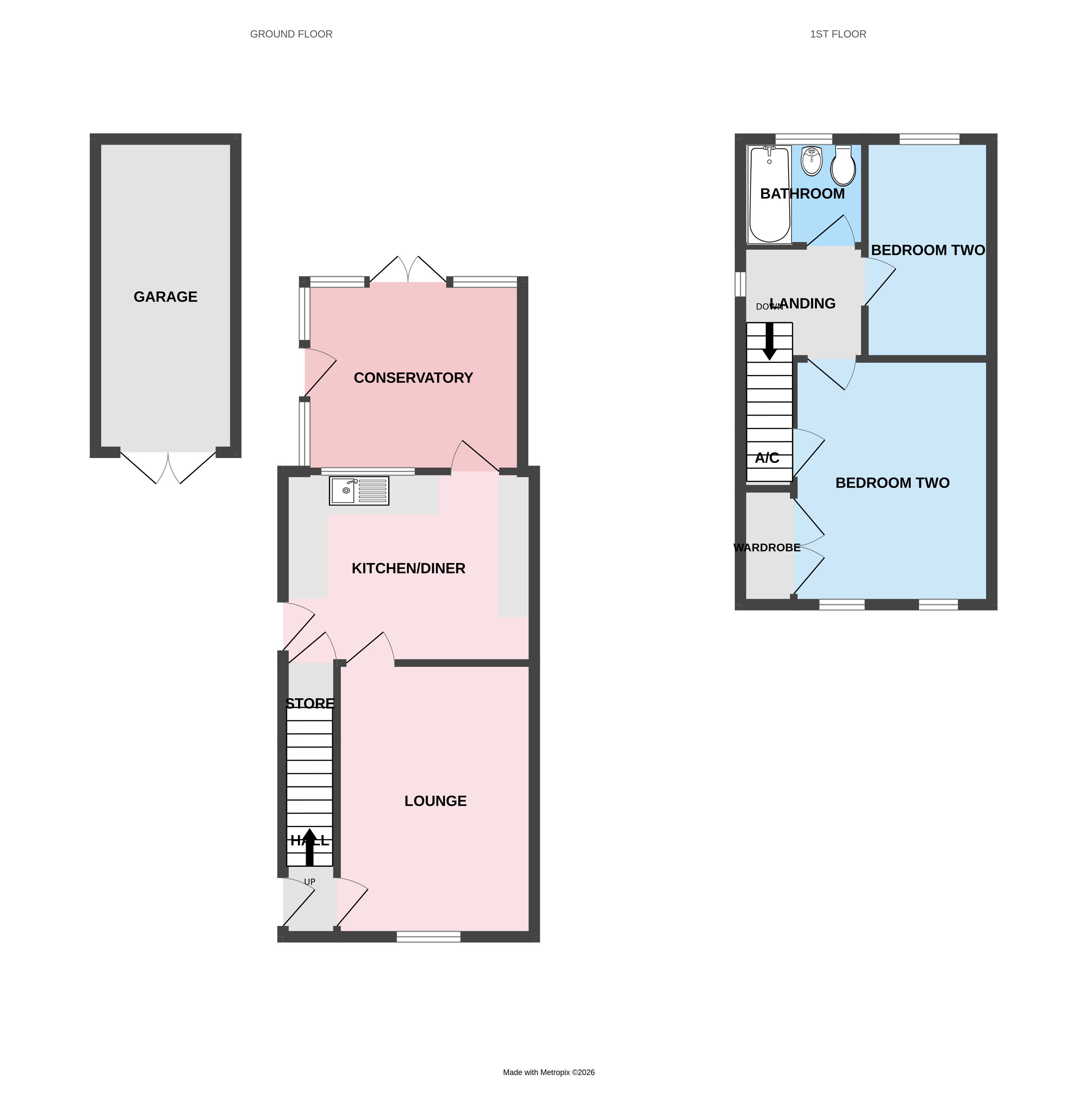 34, Grovefields, Telford floorplan
