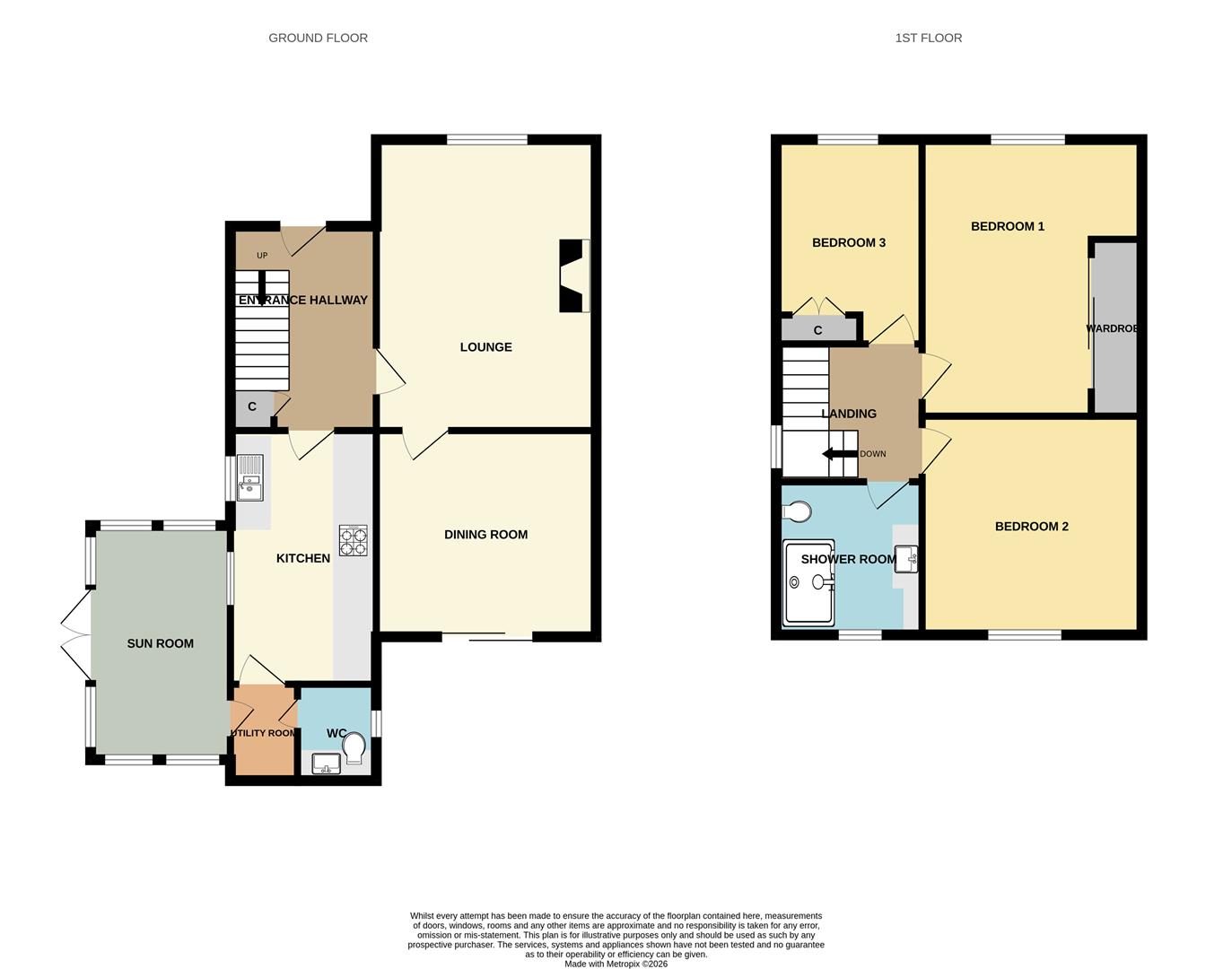 5, Chapel Close, Skidby, Cottingham floorplan