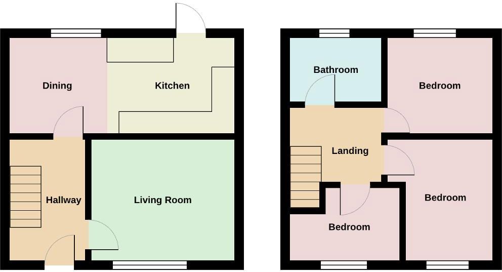 21, Pentwyn, Ebbw Vale floorplan
