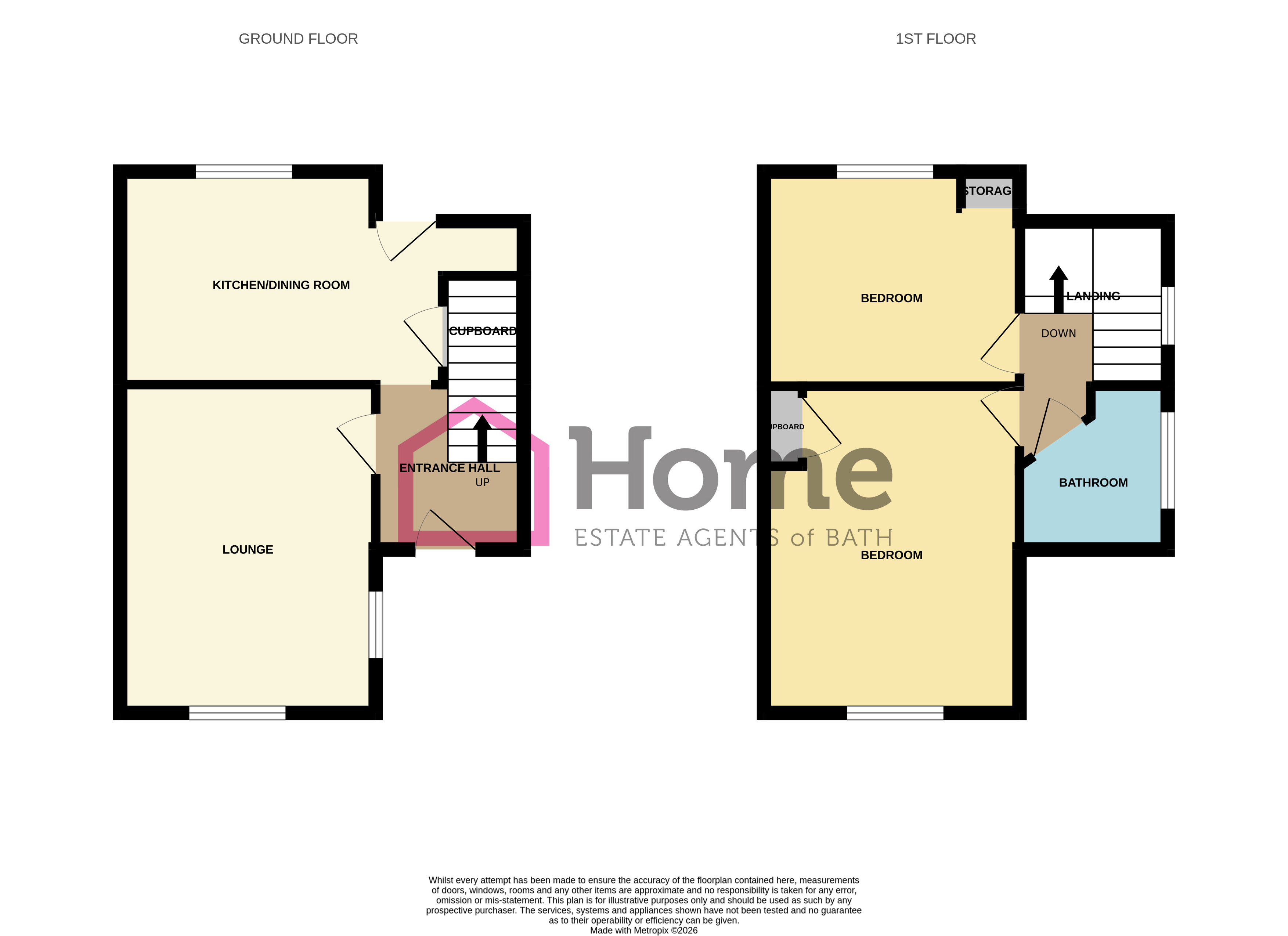 10, Long Hay Close, Bath floorplan