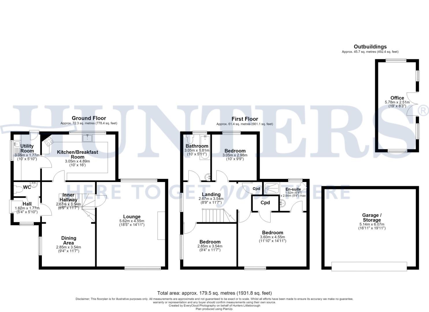 1, Wildhouse Court, Milnrow floorplan