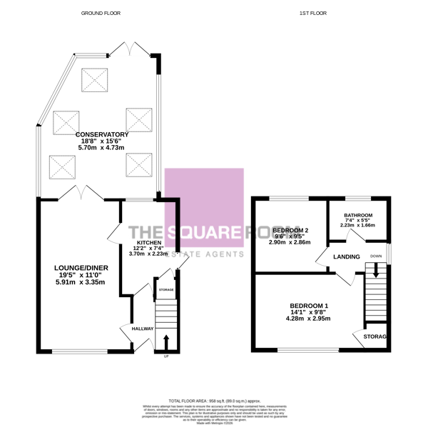 52, Devonshire Avenue, Thornton floorplan