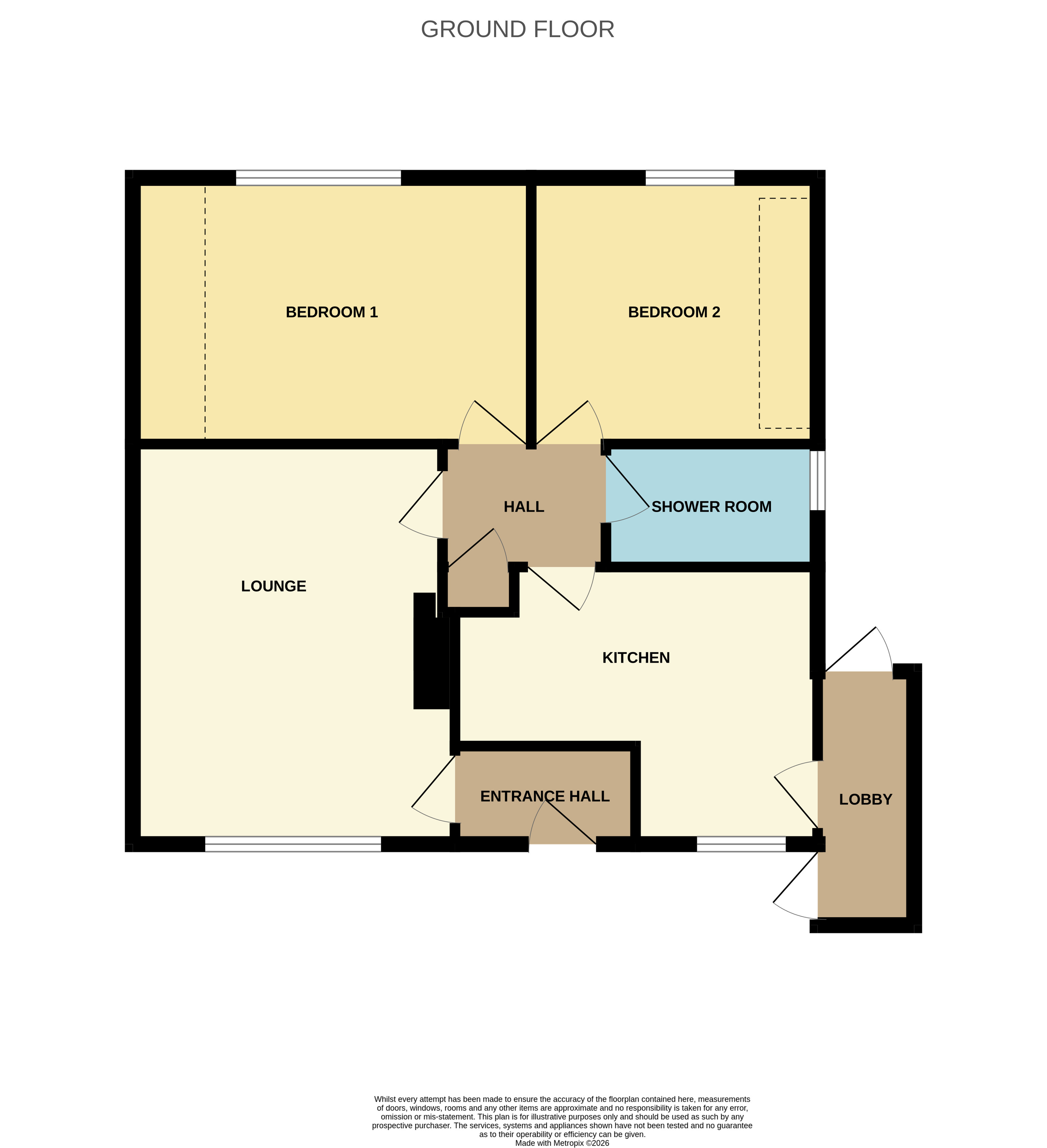 14, Vernon Close, Penyard, Merthyr Tydfil floorplan