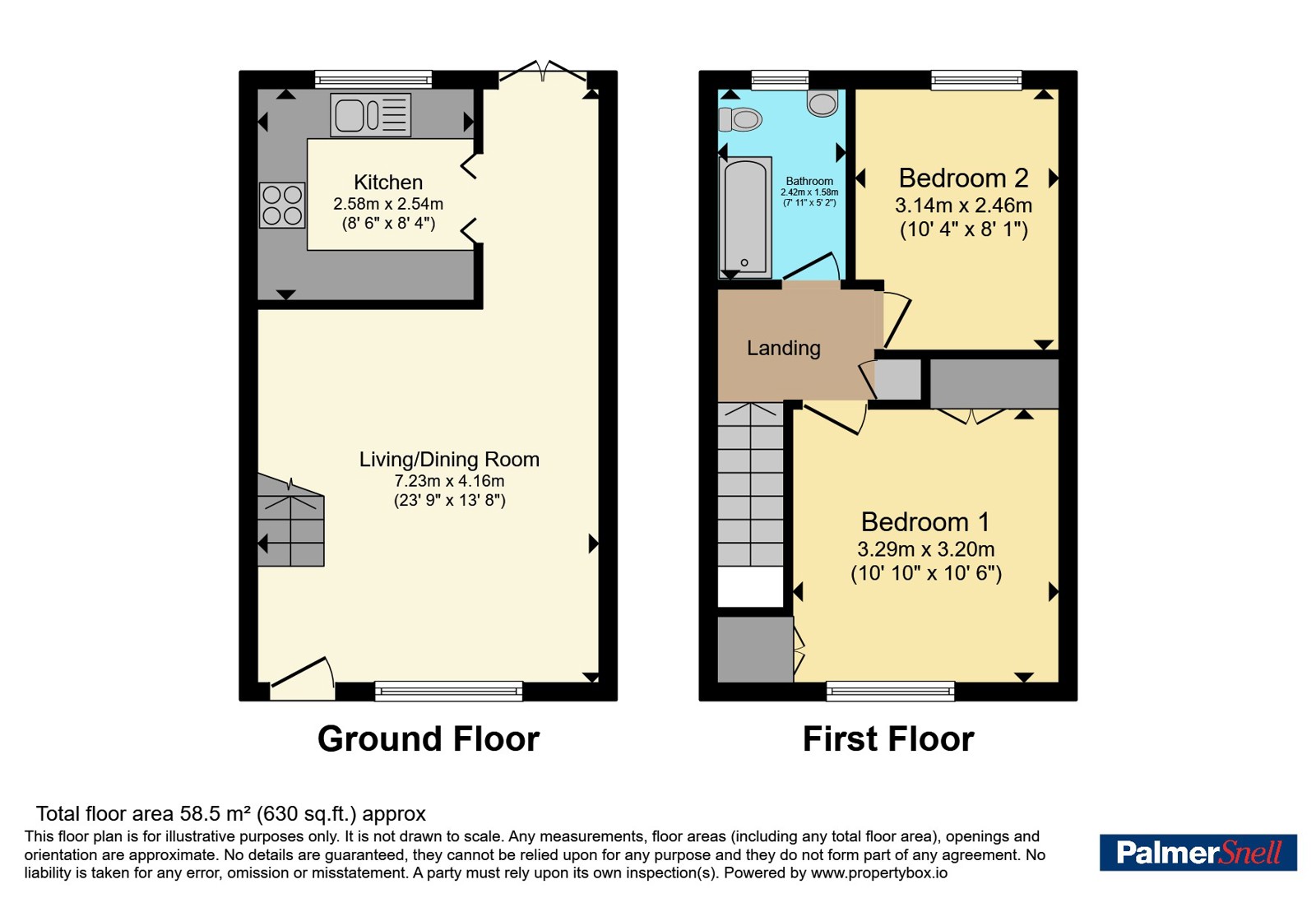 9, Conifer Way, Dorset floorplan