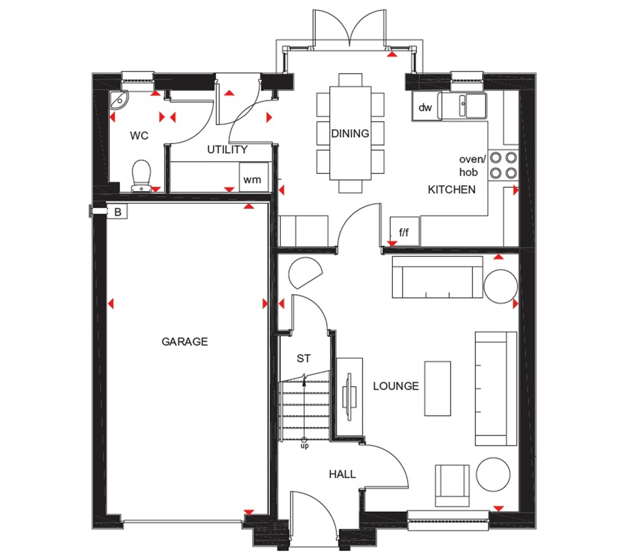 4 Bedrooms Detached house for sale in 