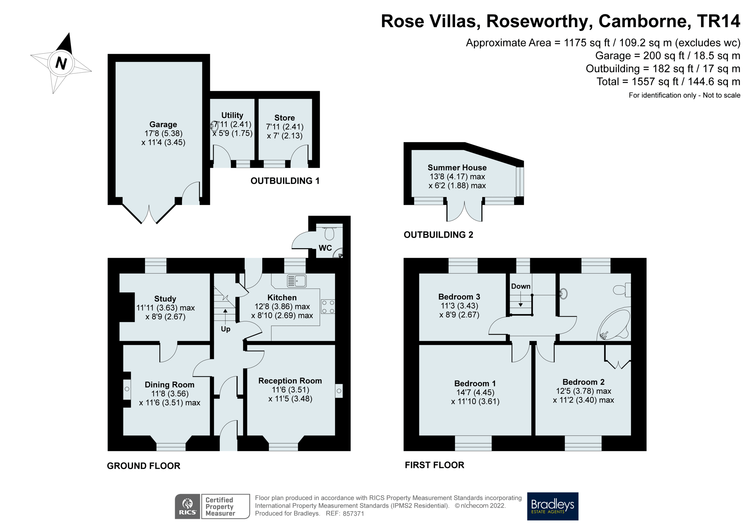 Rose Villas, Roseworthy, Camborne TR14, 3 bedroom detached house for
