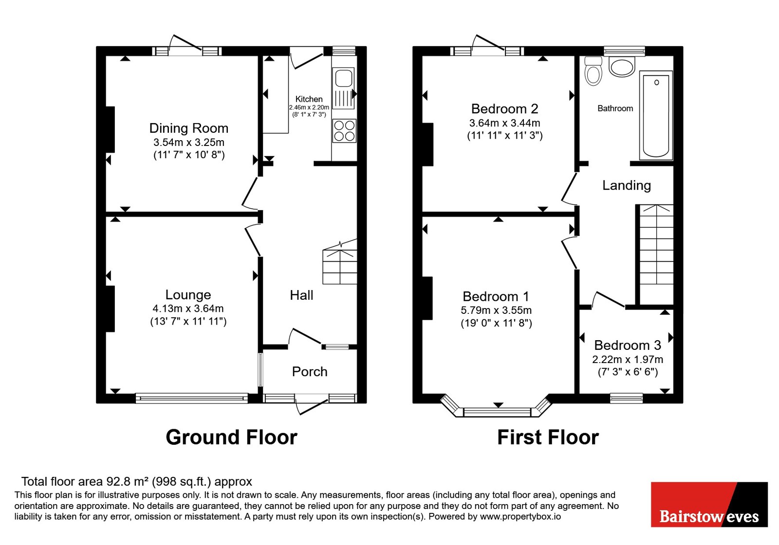49, Hatch Road, London floorplan