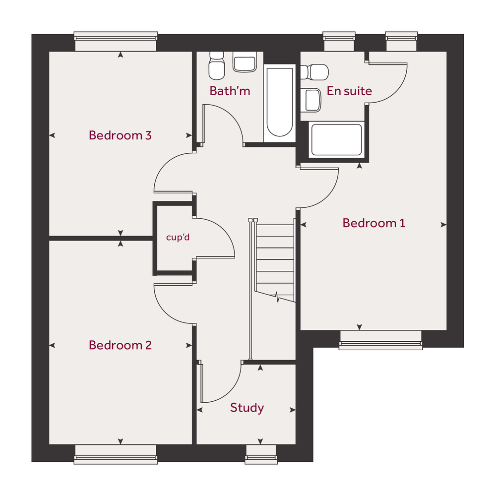 22, Minster Way, Beverley floorplan