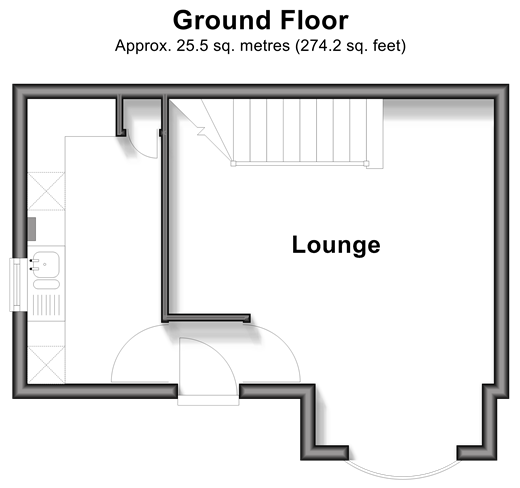 Limes Avenue, Horley floorplan