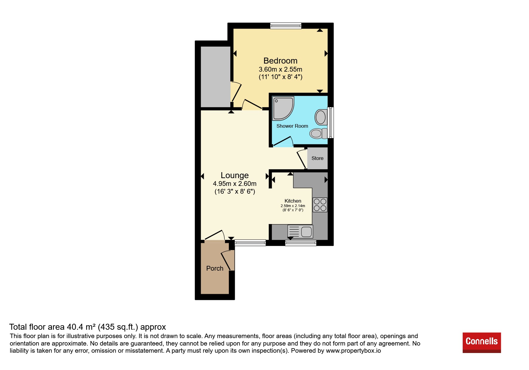 Allington Close, Taunton floorplan