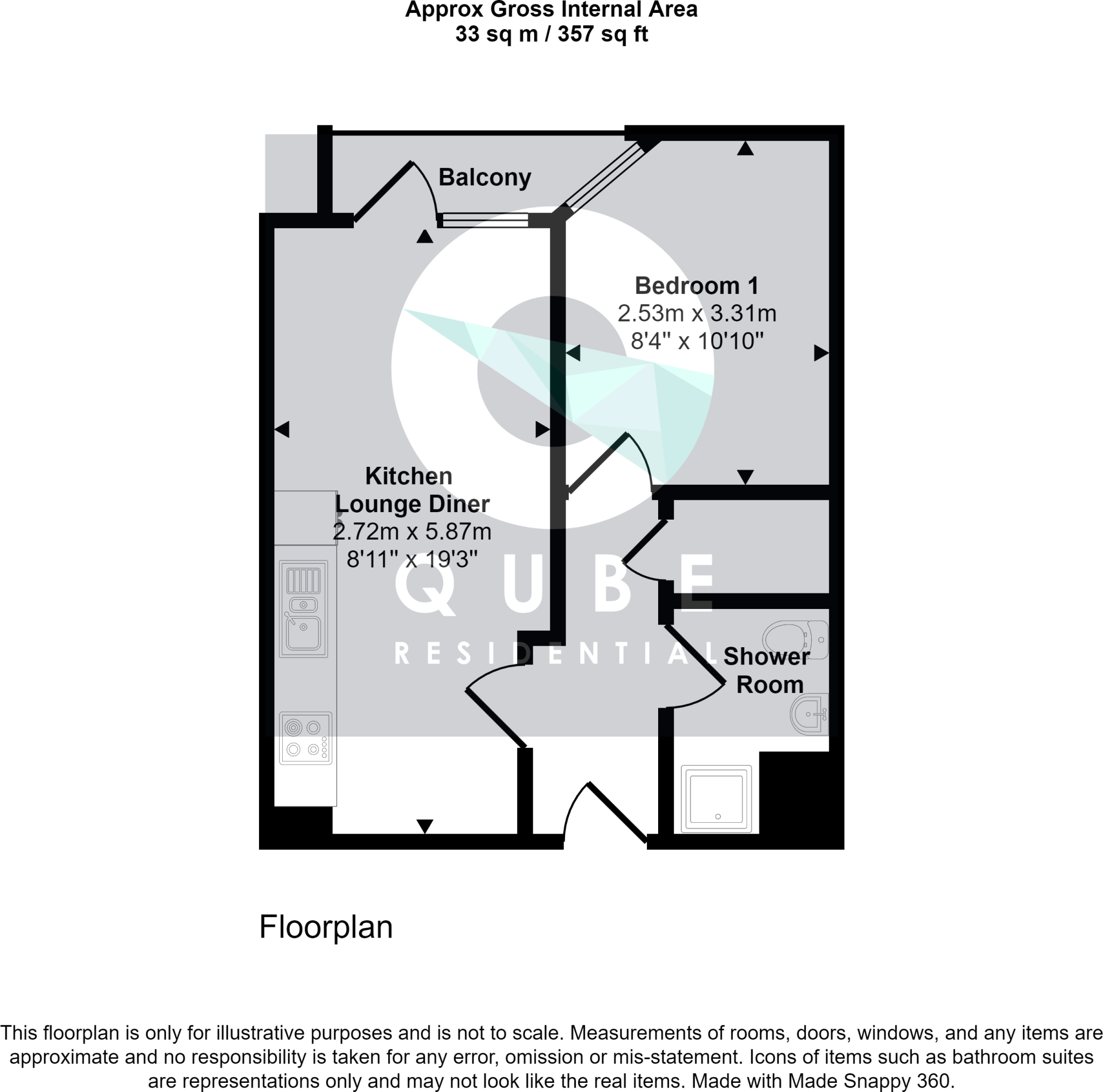 Unit 402, Adelphi Wharf Phase 3, Adelphi Street, Salford floorplan