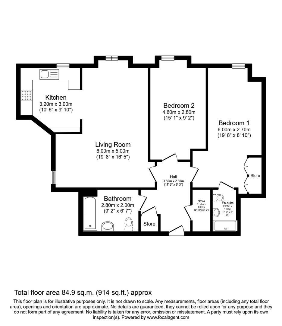 The Residence Bishopthorpe Road, York floorplan