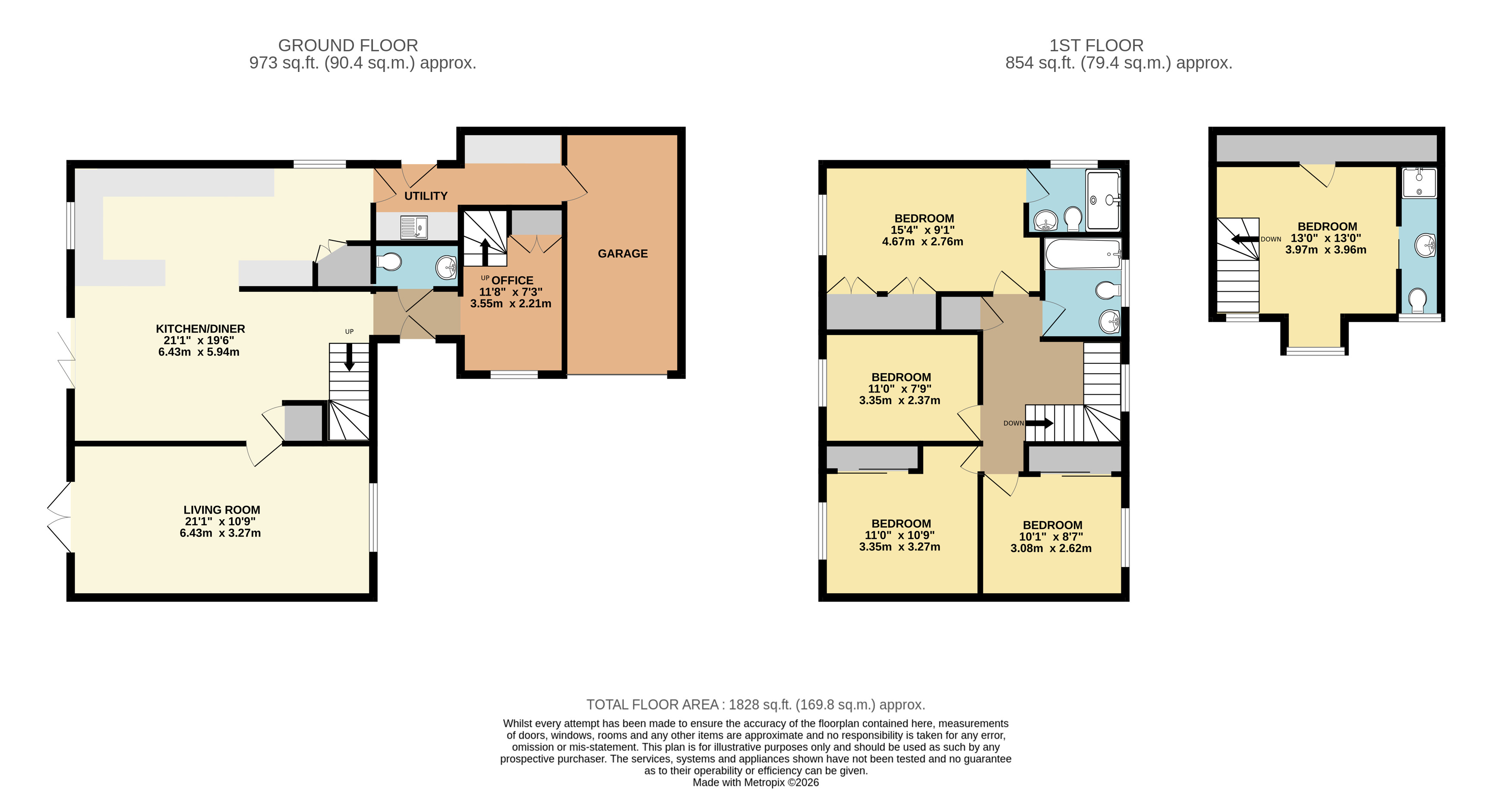 16, Prentice Grove, Milton Keynes floorplan