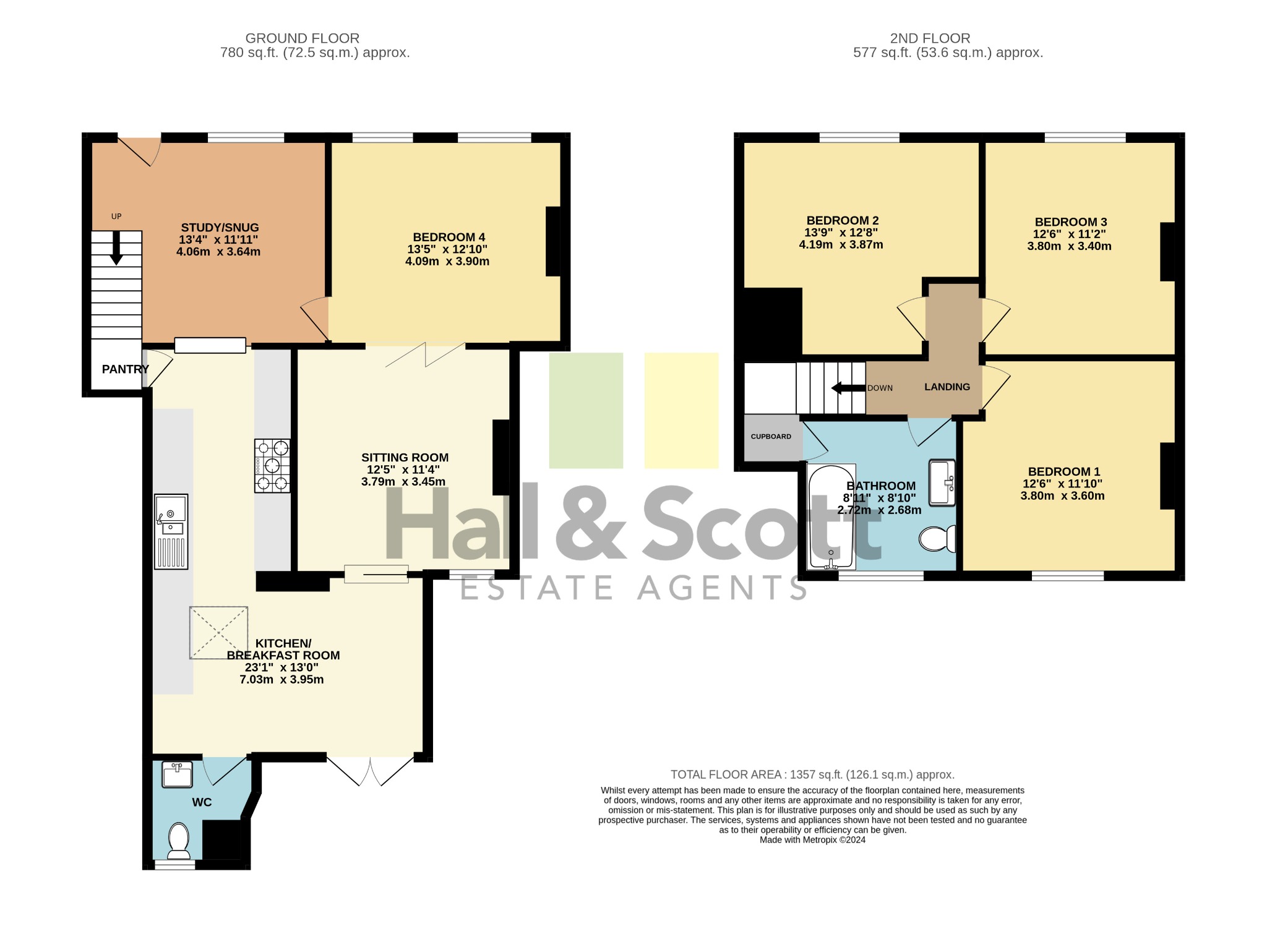 71 Mill Street, Ottery St Mary floorplan