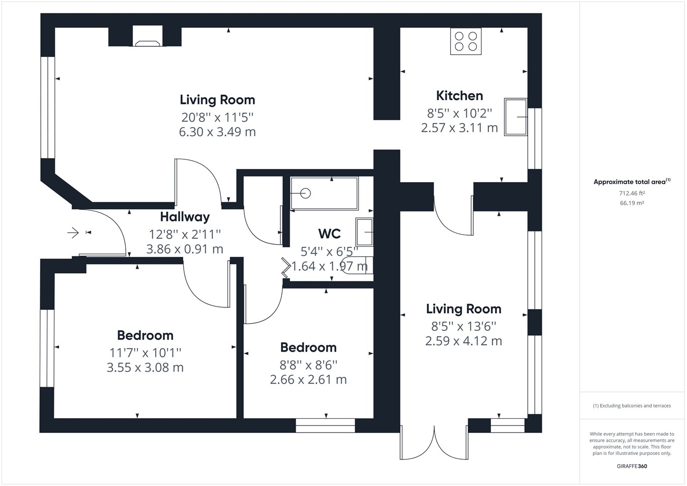 Oldfield Rise, Whitwell, Hitchin SG4, 2 bedroom bungalow for sale