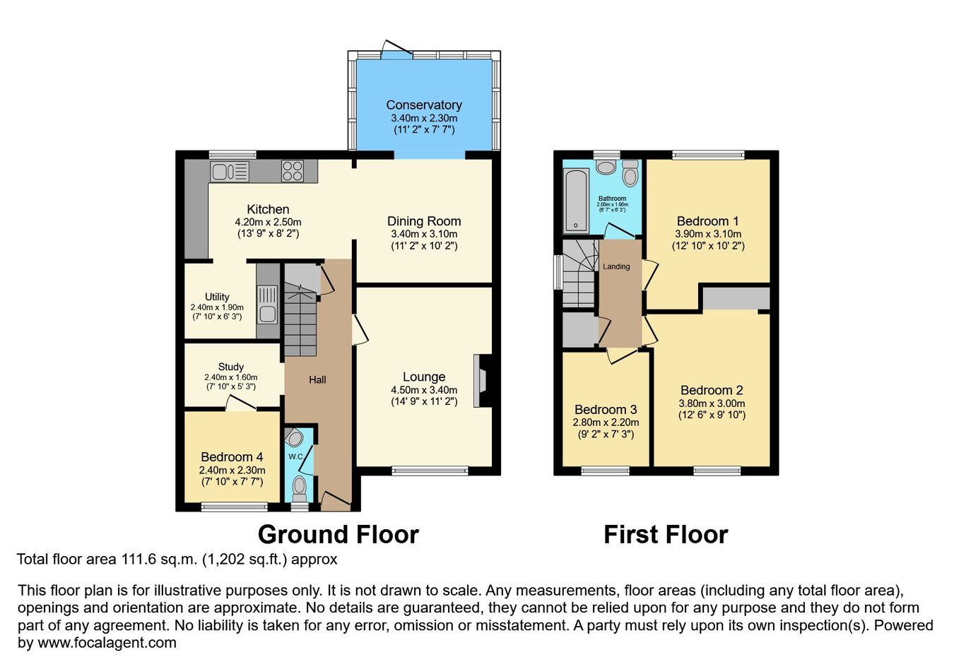 110, Dundee Close, Warrington floorplan