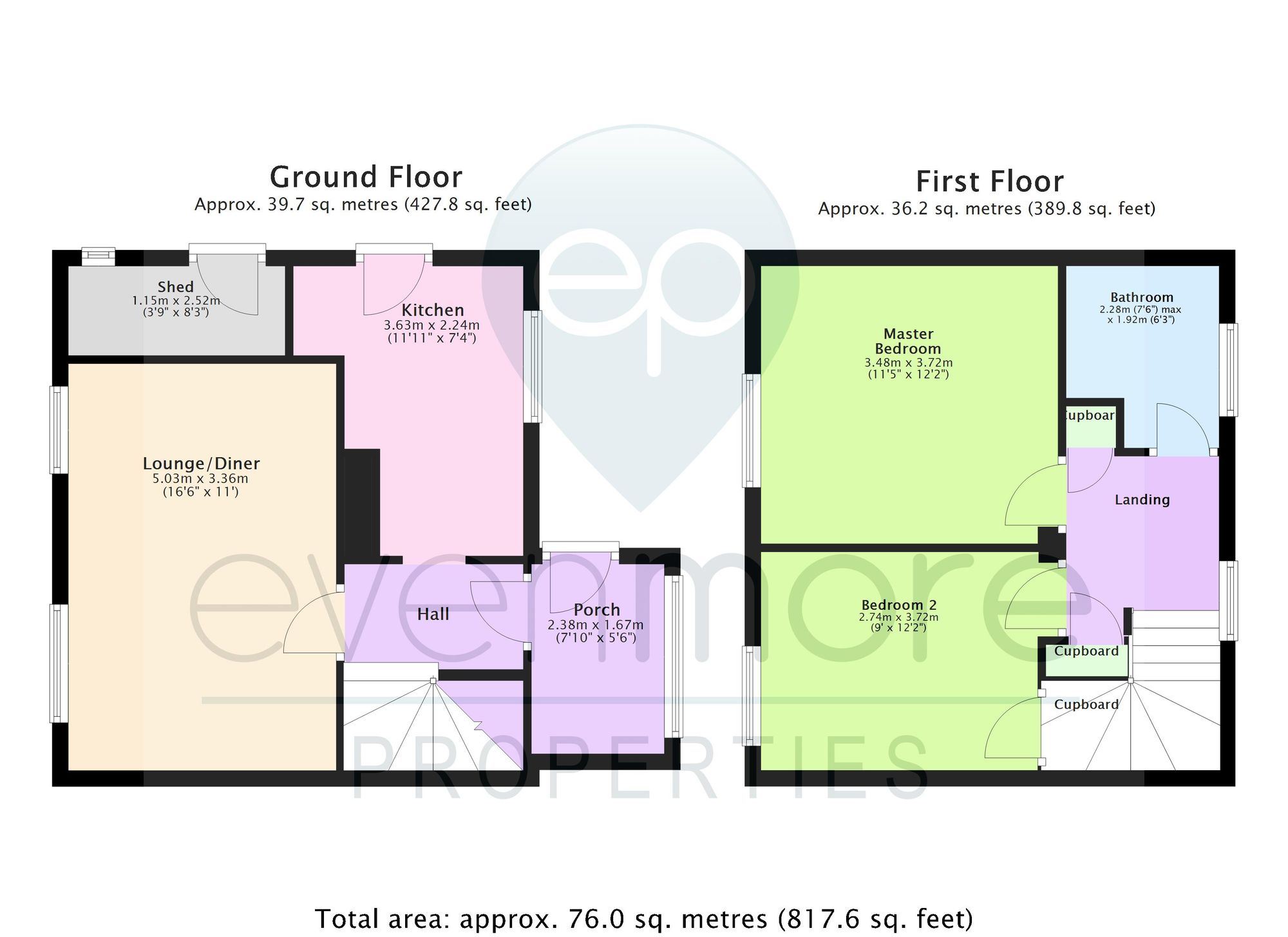 2 Beech Road, Durham floorplan