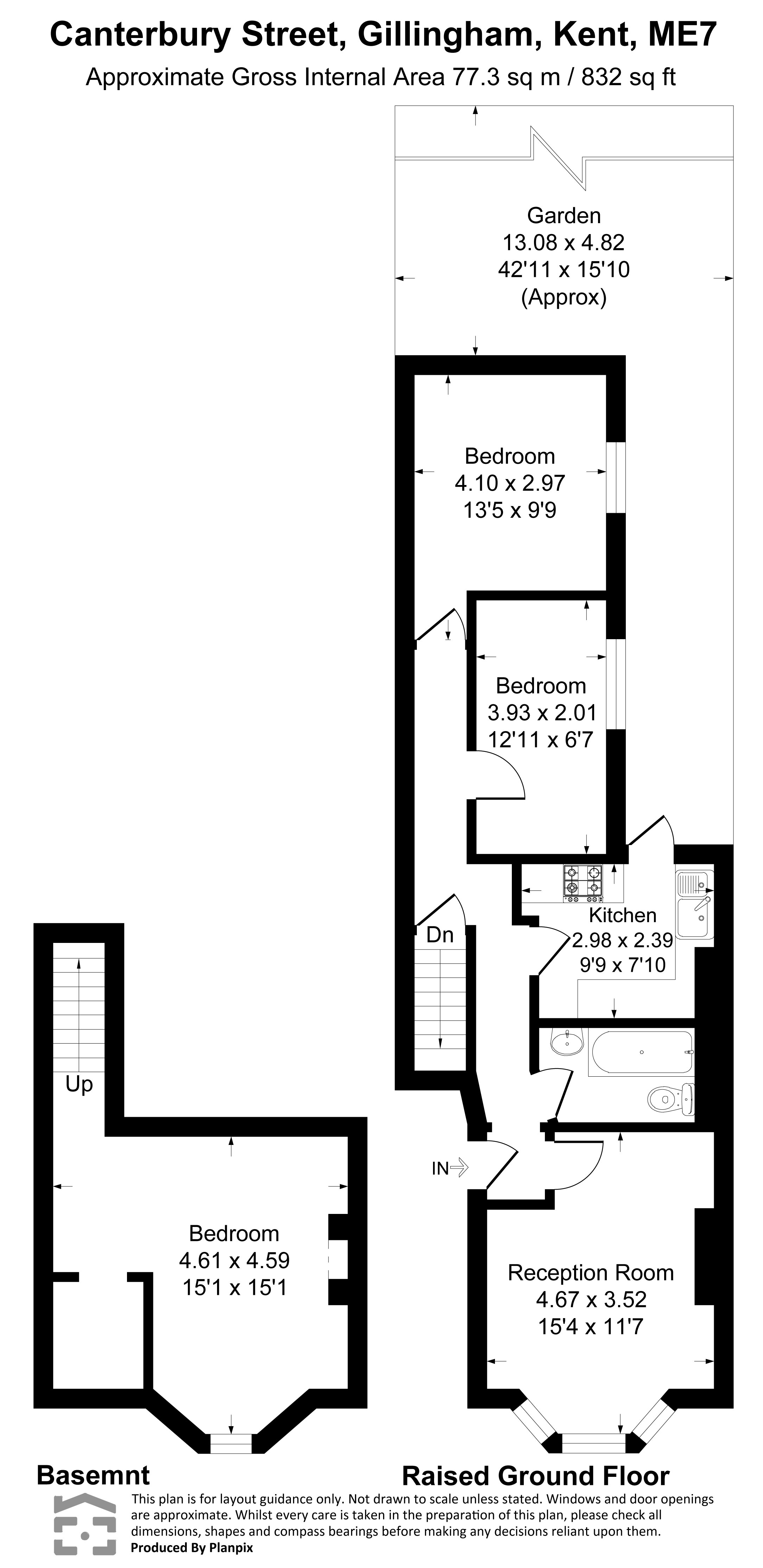 221, Canterbury Street, Kent floorplan