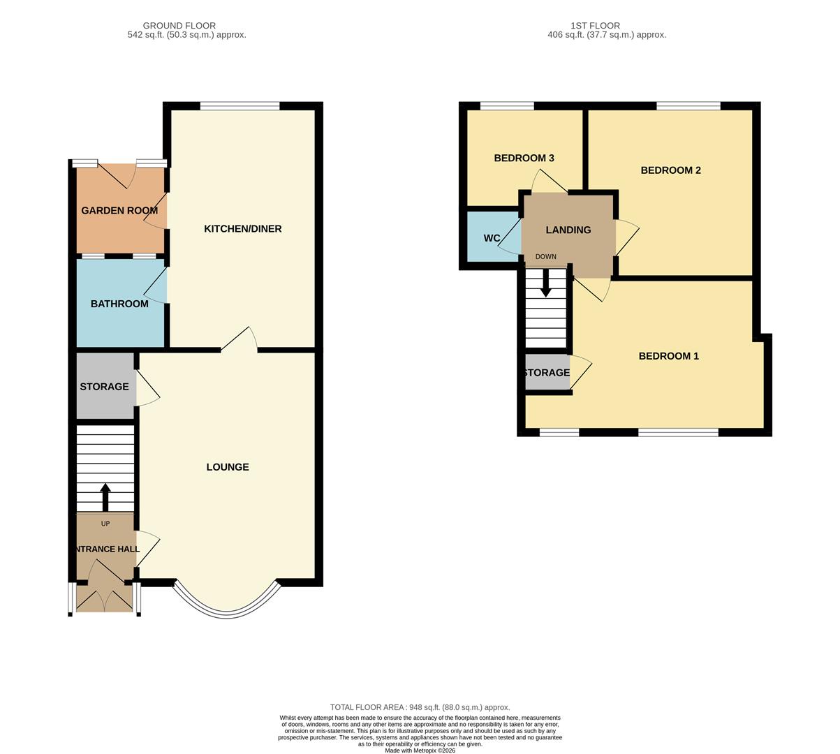 7, Granville Avenue, Stoke-On-Trent floorplan