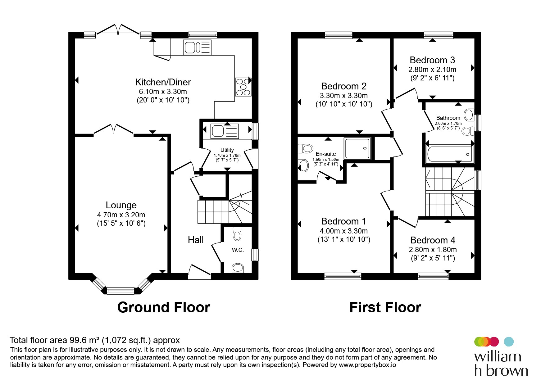 52, Northampton Road, Kettering floorplan