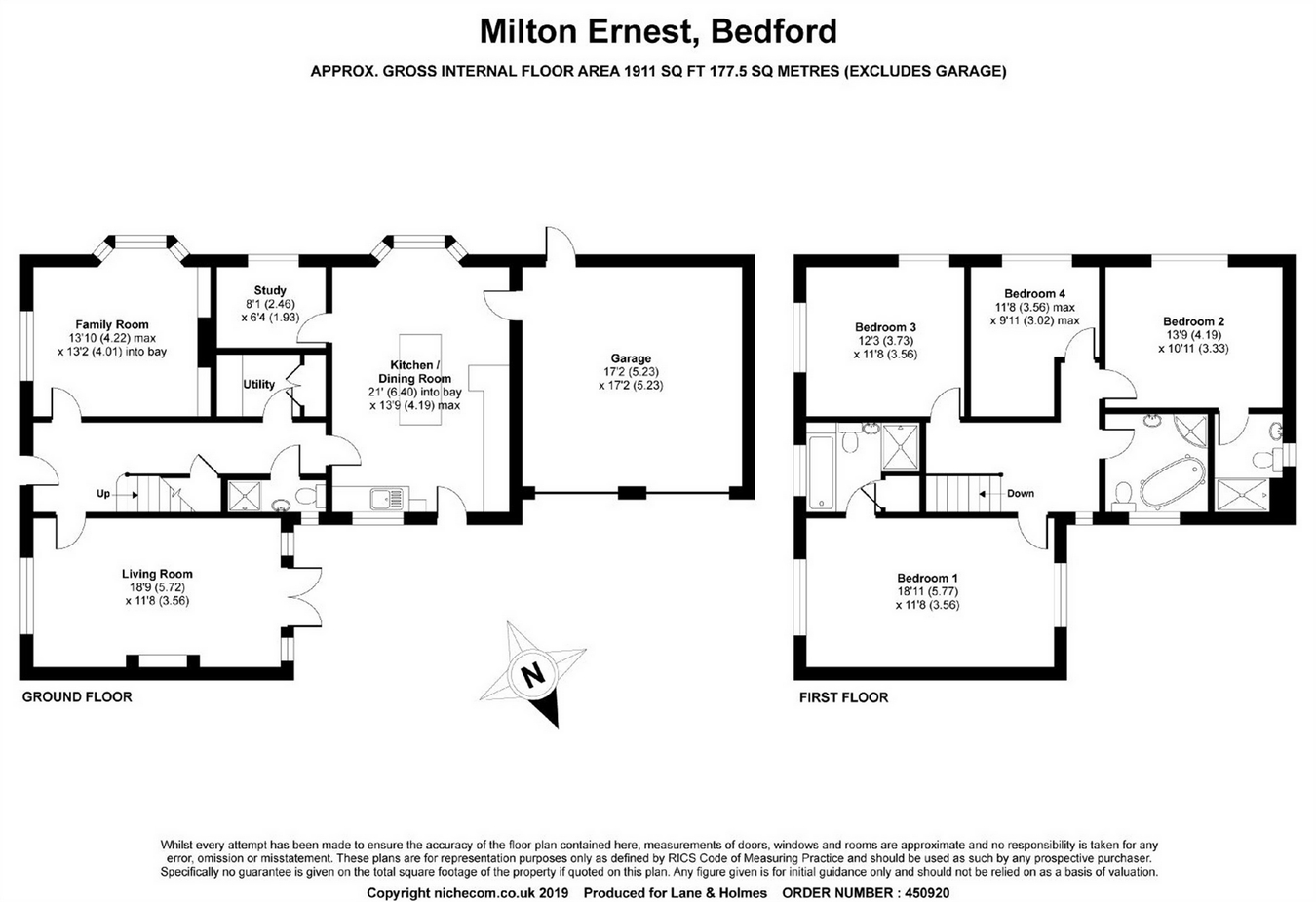 4 Bedrooms Detached house for sale in Butterfield Court, Milton Ernest, Bedford MK44