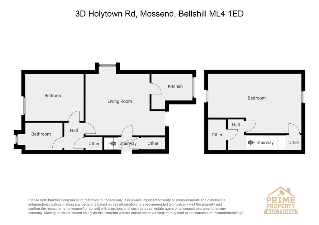 3D, Holytown Road, Bellshill floorplan